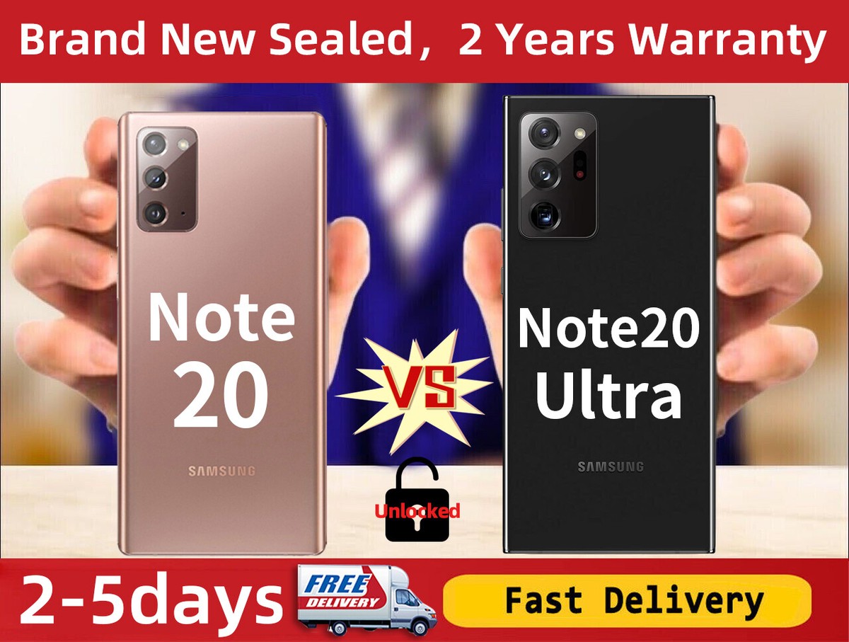 Samsung Galaxy Note 20/20 Ultra 5G 128GB	Full Unlocked (NEW,2 YEARS WARRANTY )