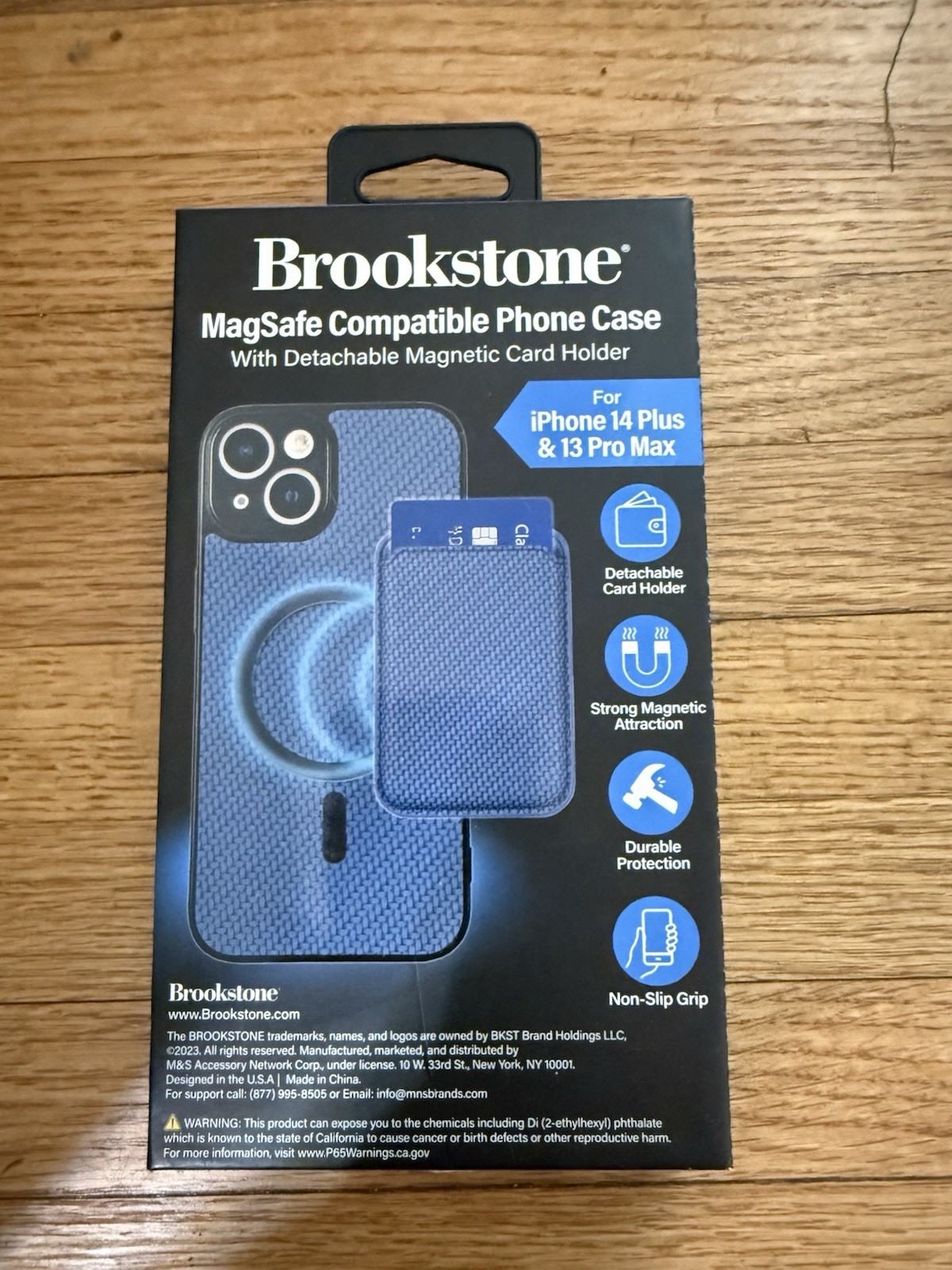 Brookstone Apple Phone Case & CC Holder