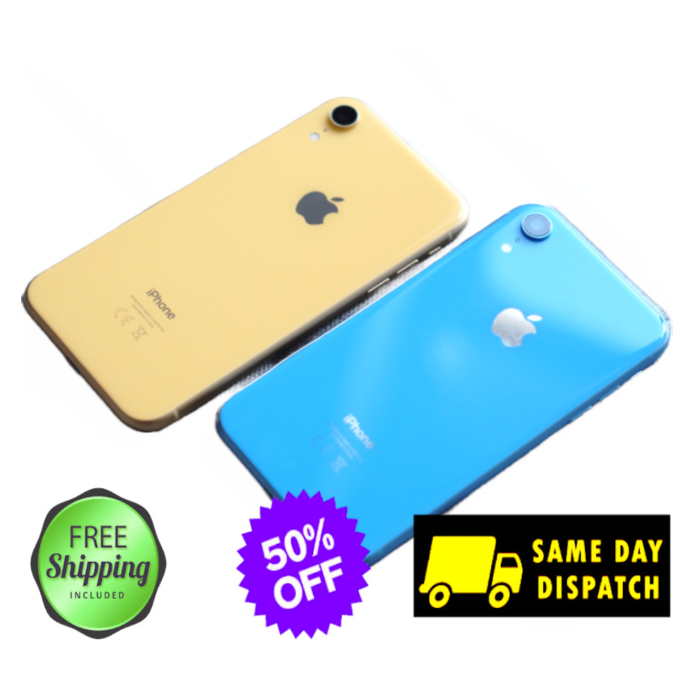 Apple iPhone XR 64GB Unlocked Verizon 4G At&t T-Mobile Very Good LTE