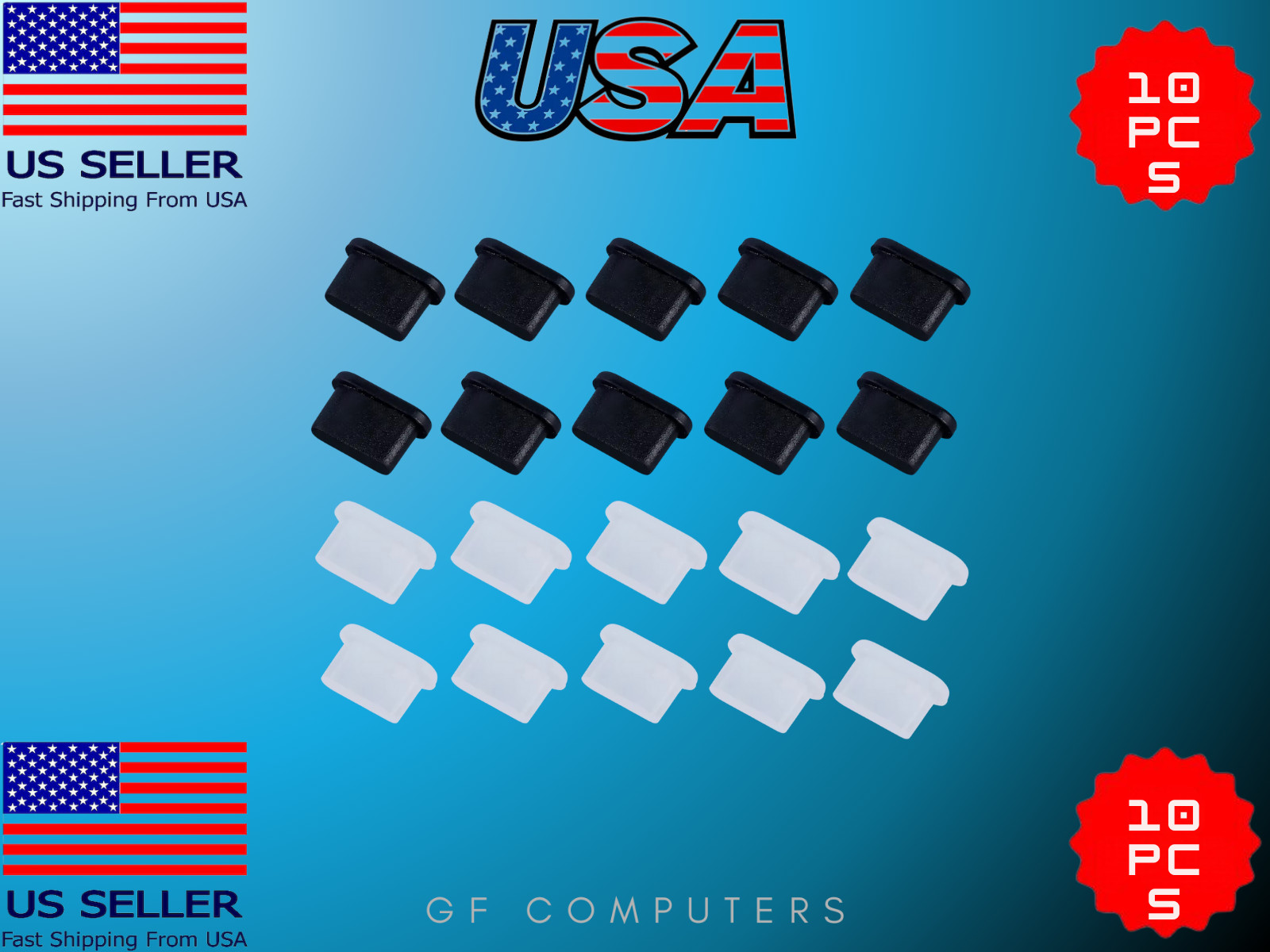 10x Lightning Port Anti-Dust Plug for iPhone Pro & Apple Phone Cover