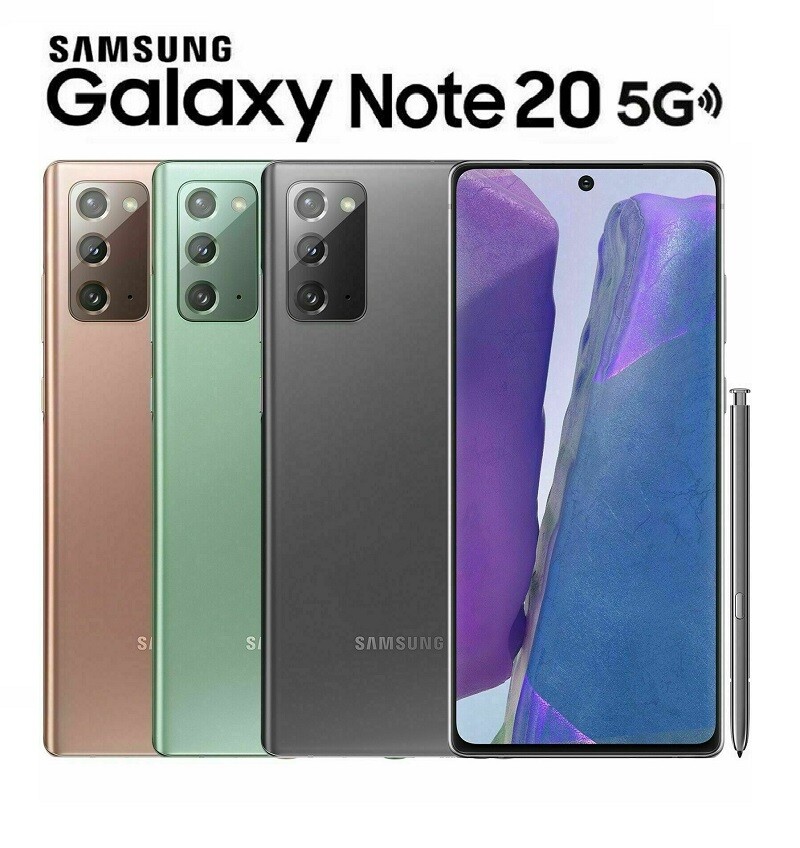Samsung Galaxy Note 20 5G SM-N981U1 128GB Factory Unlocked Smartphone Open Box
