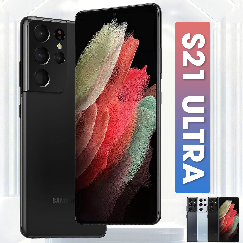 Smartphone Samsung Galaxy S21 Ultra 5G G998U 128GB/256GB Factory Unlocked 6.8″