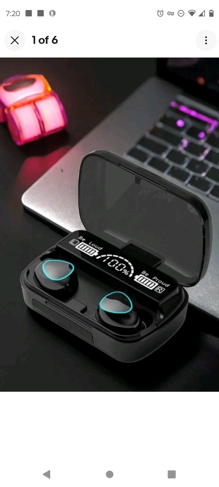 (1)Earbud Set and (1) 3 Way(Micro USB,C Type, Apple ) Phone Charger