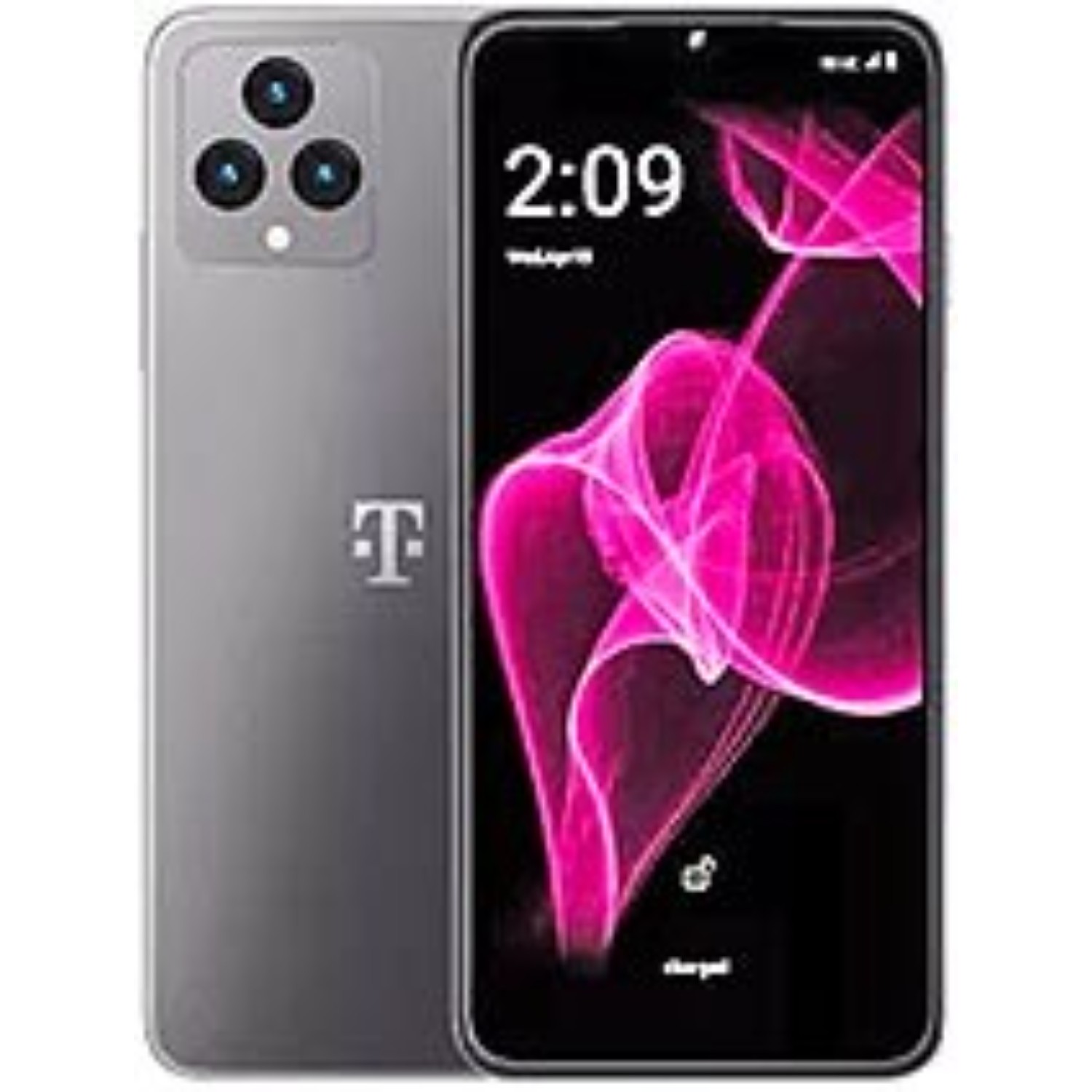 T-Mobile REVVL 6x 5G 6.82″ Display 4/128GB Memory Smartphone, Light Grey