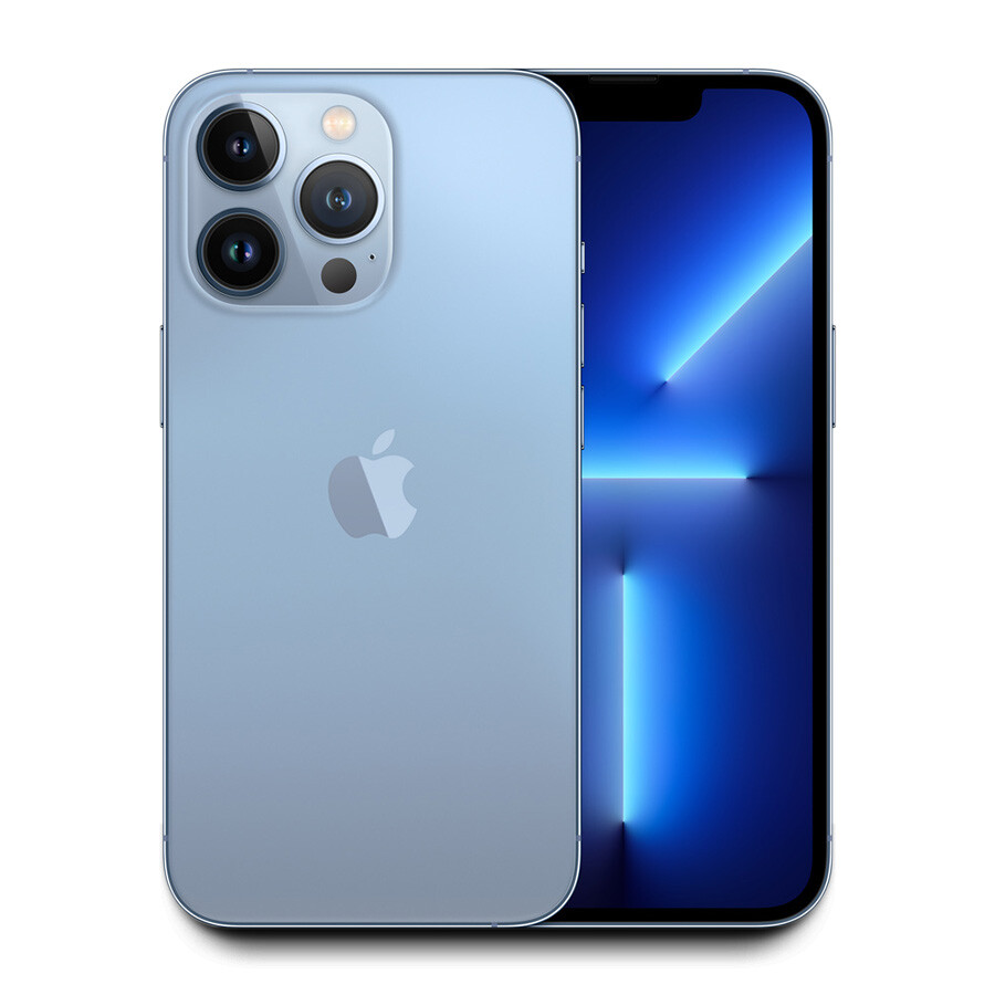 Apple iPhone 13 Pro Max 128GB Unlocked 6.7″ – (Sierra Blue) A2484 w/Warranty