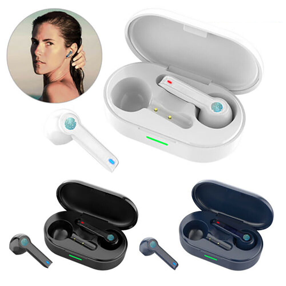 Bluetooth Wireless Headset Earphones Stereo Music Earbuds for Cell Phones