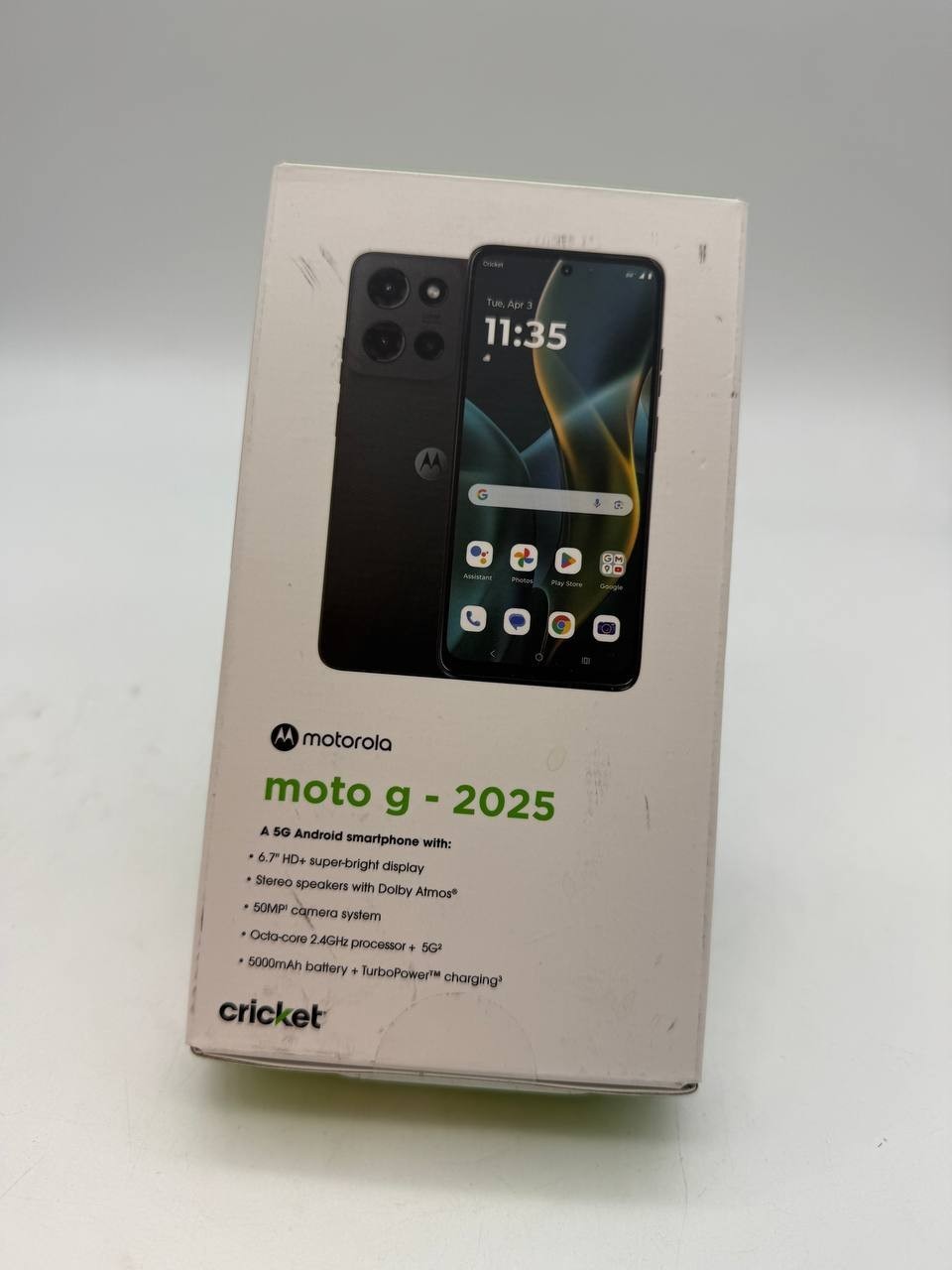Motorola Moto G 5G (2025) 6.7″ / 128GB  (CRICKET) – Gray