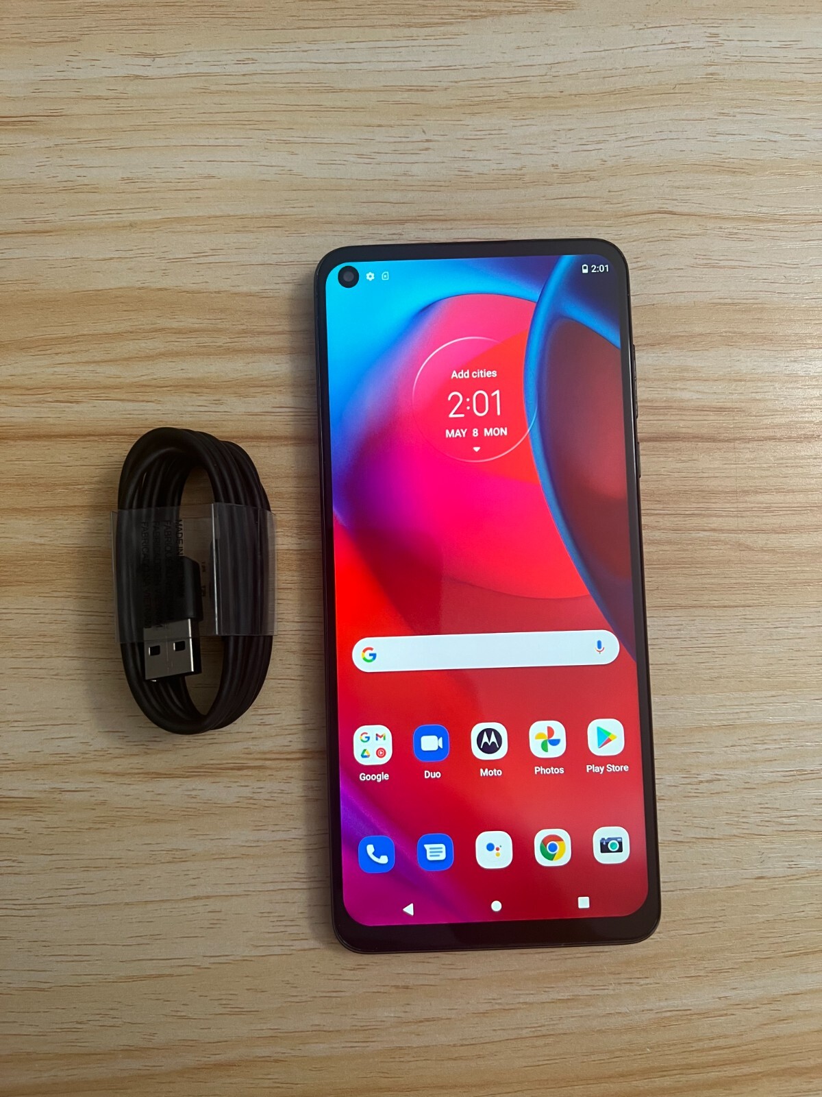 UNLOCKED- Motorola Moto G Stylus 5G (2021), 128GB, Cosmic Emerald – Excellent