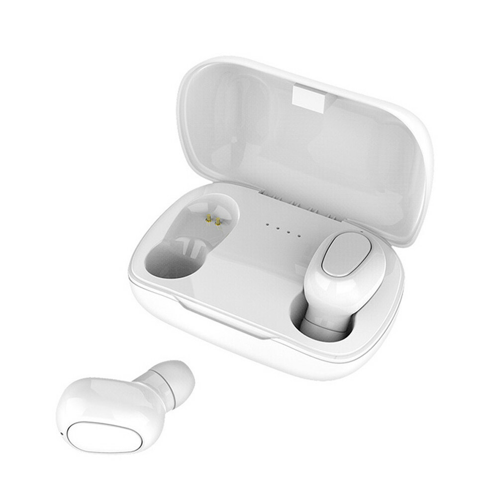 Bluetooth Headset Wireless Stereo Earphones Mini Earbuds Long Battery Life