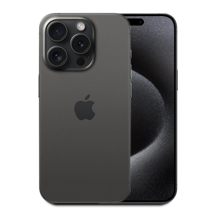 Apple iPhone 15 Pro 6.1″ Unlocked 128GB – (Black Titanium) A2848 w/Warranty