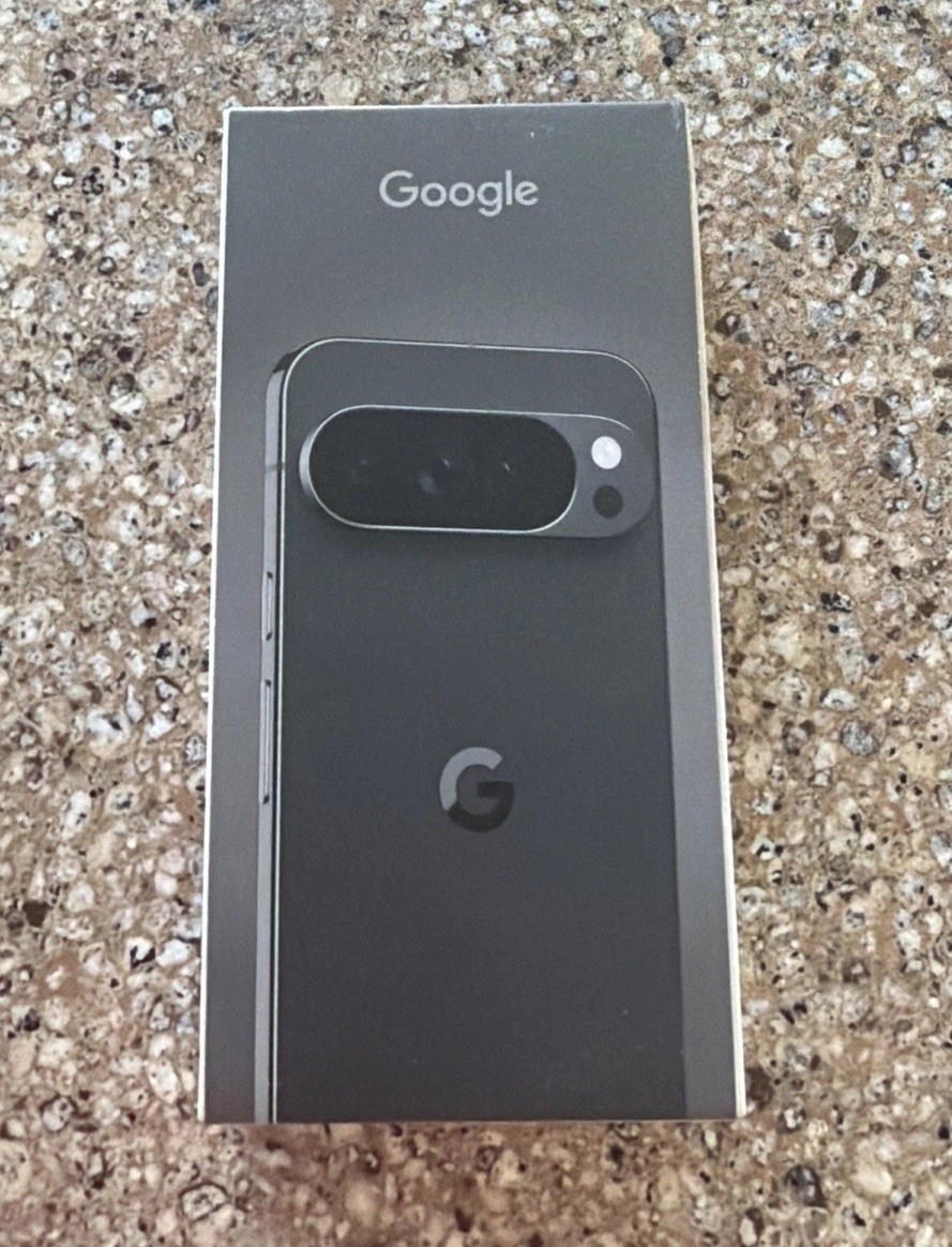Google Pixel 10 Pro XL 256GB (Obsidian Black) Factory Unlocked FACTORY SEALED!