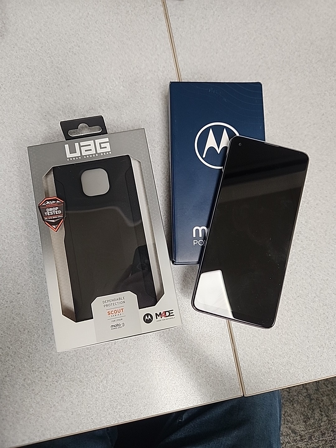 Moto G Power (2021 Model) XT2117-4 64GB Smartphone – Flash Gray – with Bonus