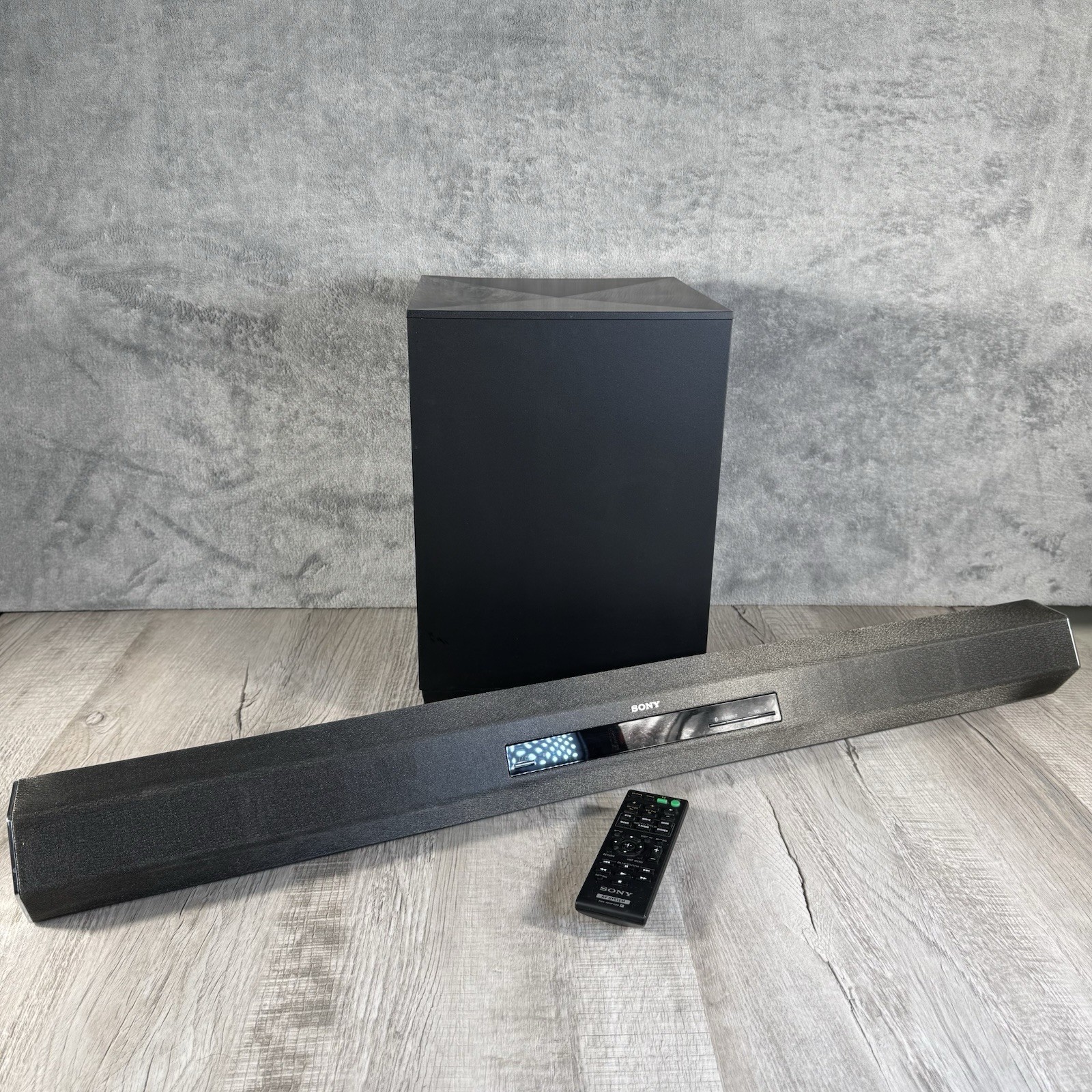 SONY Active Speaker System Soundbar Model SA-CT260H W/SUB and Remote Working