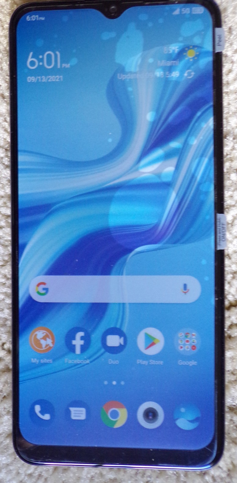 TCL 4X 5G SafeLink 64GB Cell Phone – Black – IMEI Restricted @d3