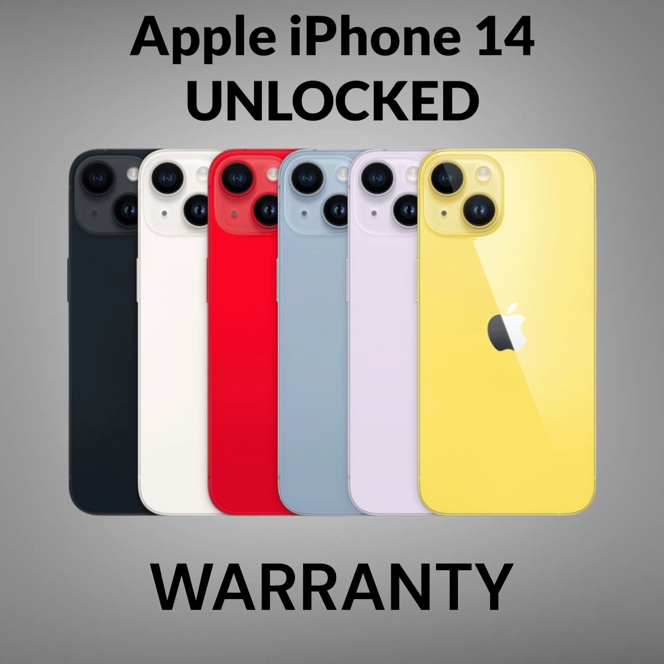 Apple iPhone 14 Fully Unlocked AT&T, Verizon, T-Mobile and Any Carrier