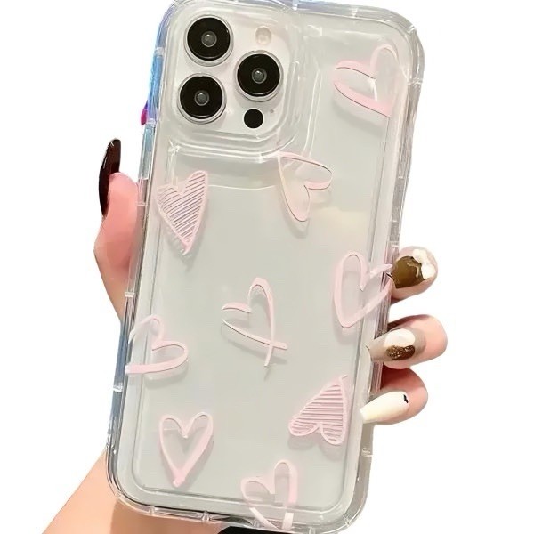 Heart Design iPhone Case – Smartphone Accessories for Protection