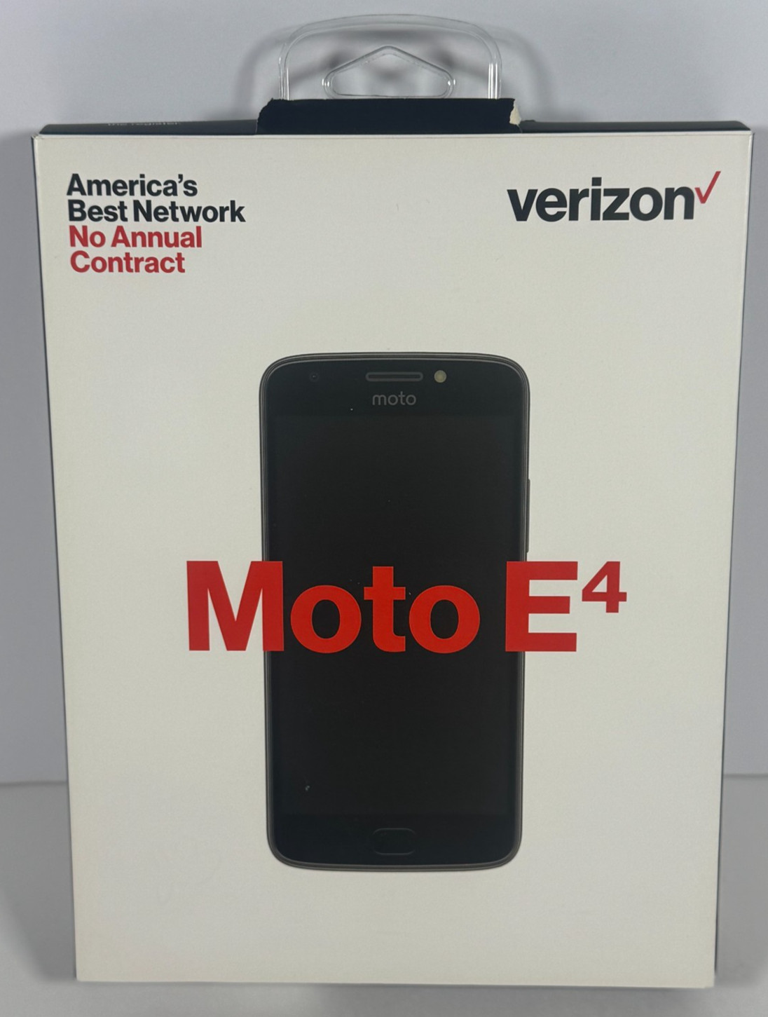 Motorola Moto E4 Go – 16GB – Black Verizon Single Sim 4G LTE No Contract NEW