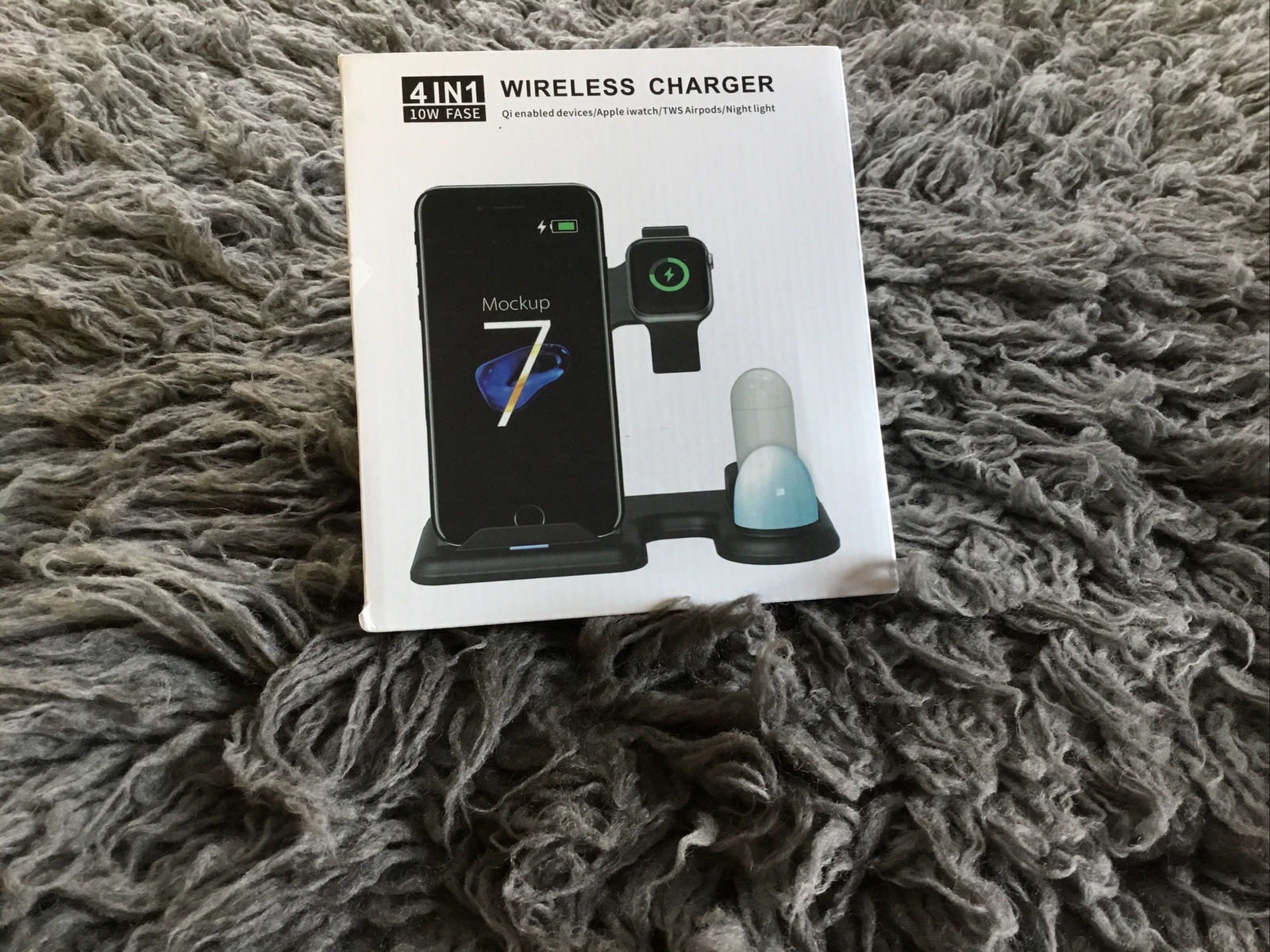 new in box 4in1 Wireless Charger Dock Station For Apple phone/ AirPods/ iWatch