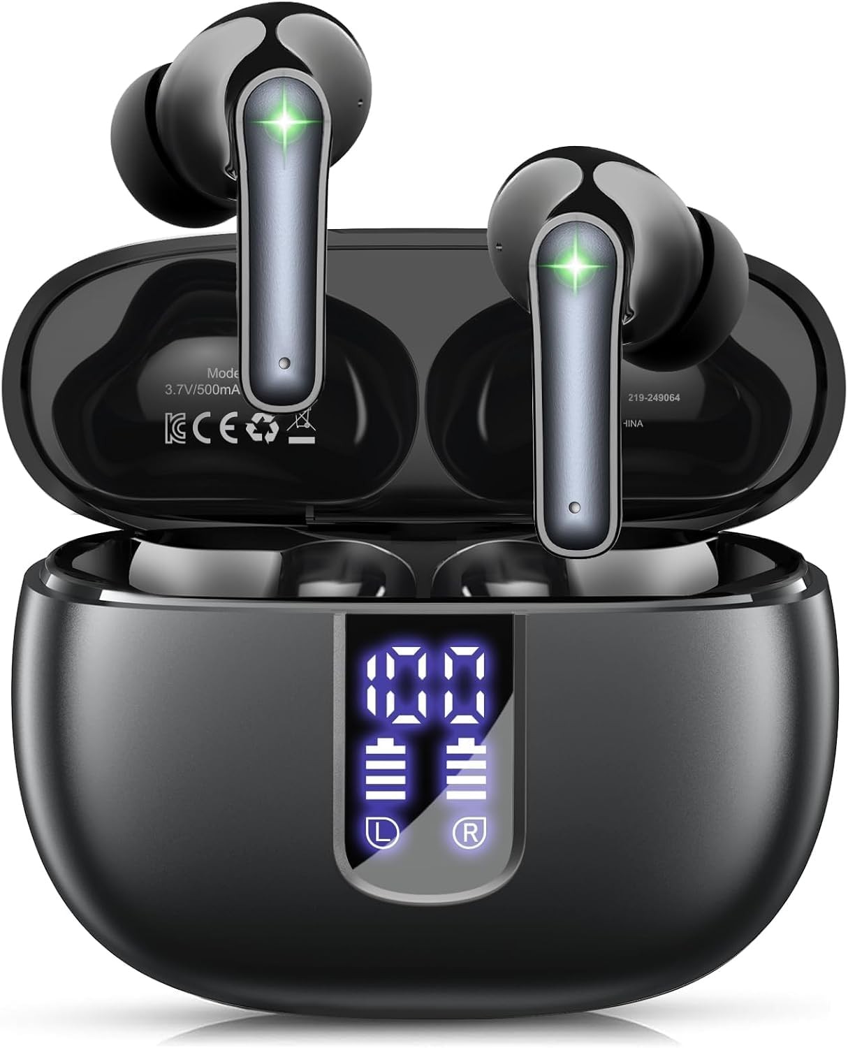 Ear Buds Wireless Earbuds – Bluetooth 5.3 Headphones (48H Playback) Built in Mic