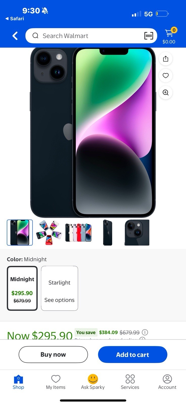 Apple iPhone Midnight Color Smartphone Mobile Phone Midnight Finish Sleek Design