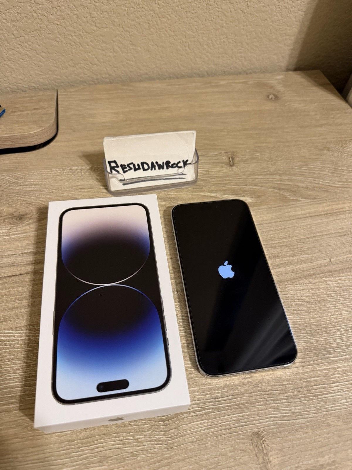 iPhone 14 Pro Max Silver 256GB Unlocked 81% 🔋 Battery Health.