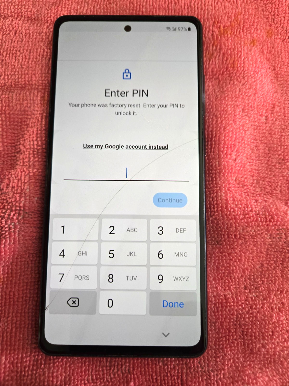 Samsung Galaxy S20 FE – For Parts/Repair – Locked – As-Is