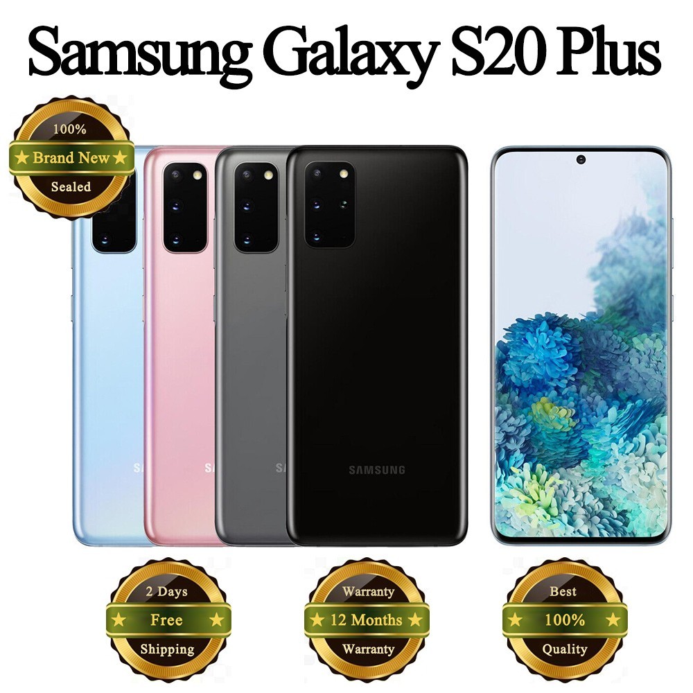 New Samsung Galaxy S20+ Plus 5G 128GB SM-G986U Factory Unlocked  All carriers