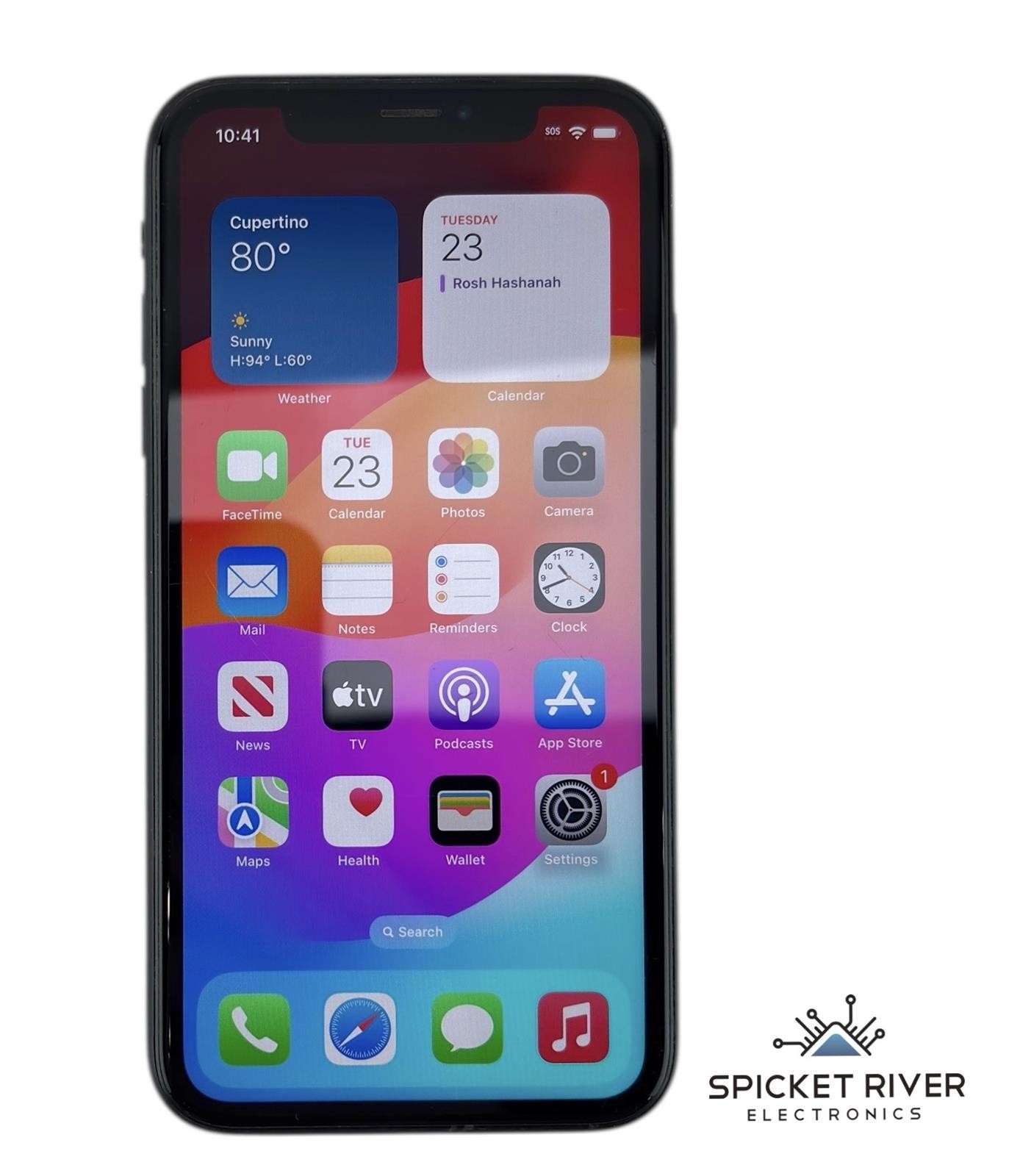 Apple iPhone XR A1984 64GB Unlocked Black iOS Smartphone READ Display / Battery