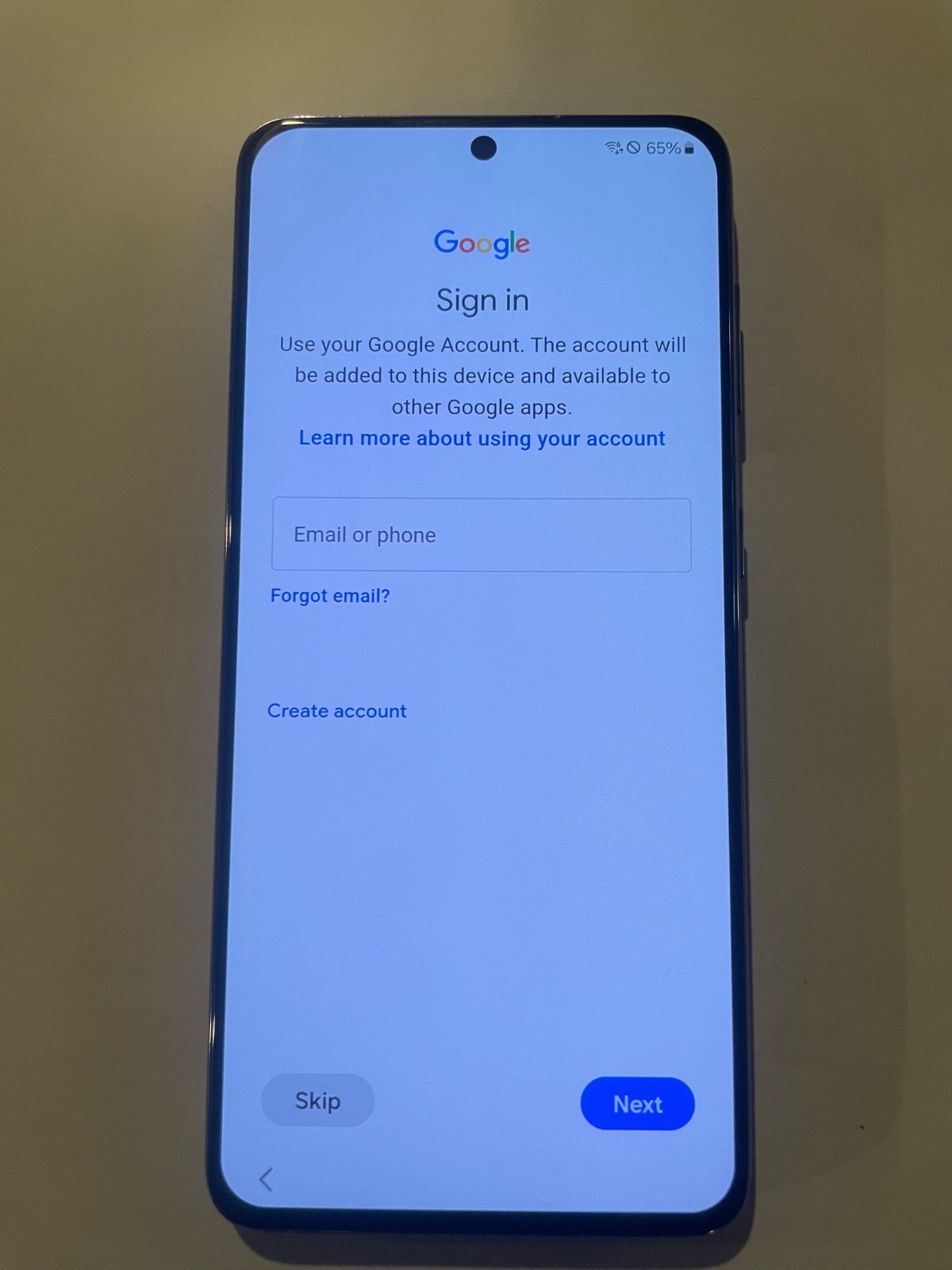 For Parts Samsung Galaxy S21 5G SM-G991U 128GB Gray for Parts No Warranty