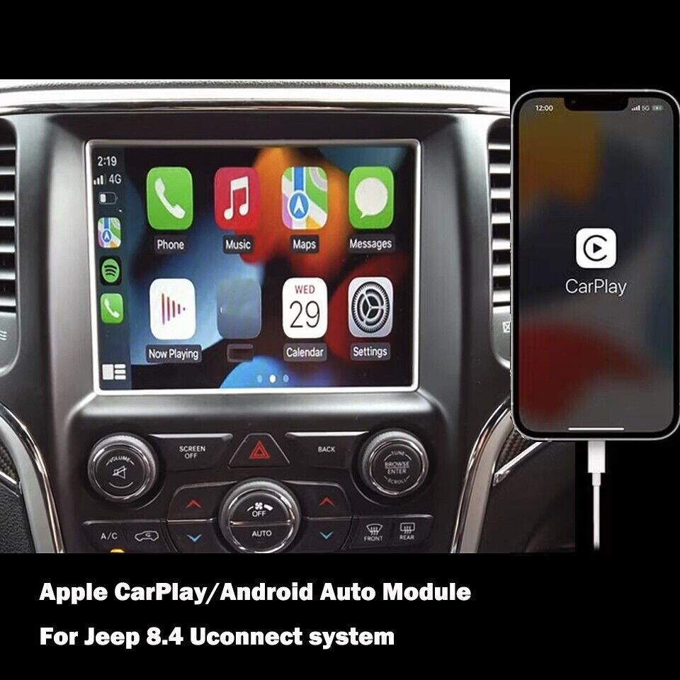 Aftermarket CarPlay For Jeep WK2 Compass Apple Phone Mirroring Android Auto