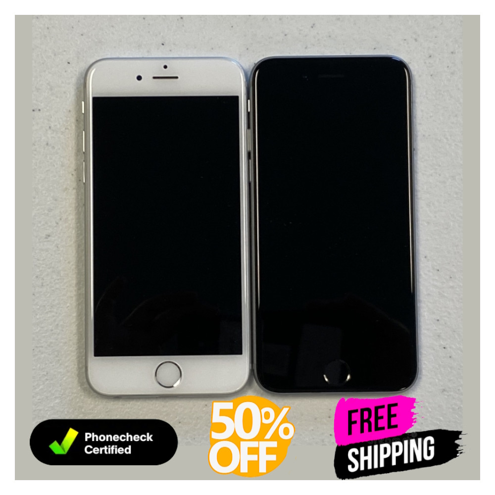 Apple iPhone 6 Plus Silver / Gray 16GB 64GB GSM Unlocked Verizon Att Excellent