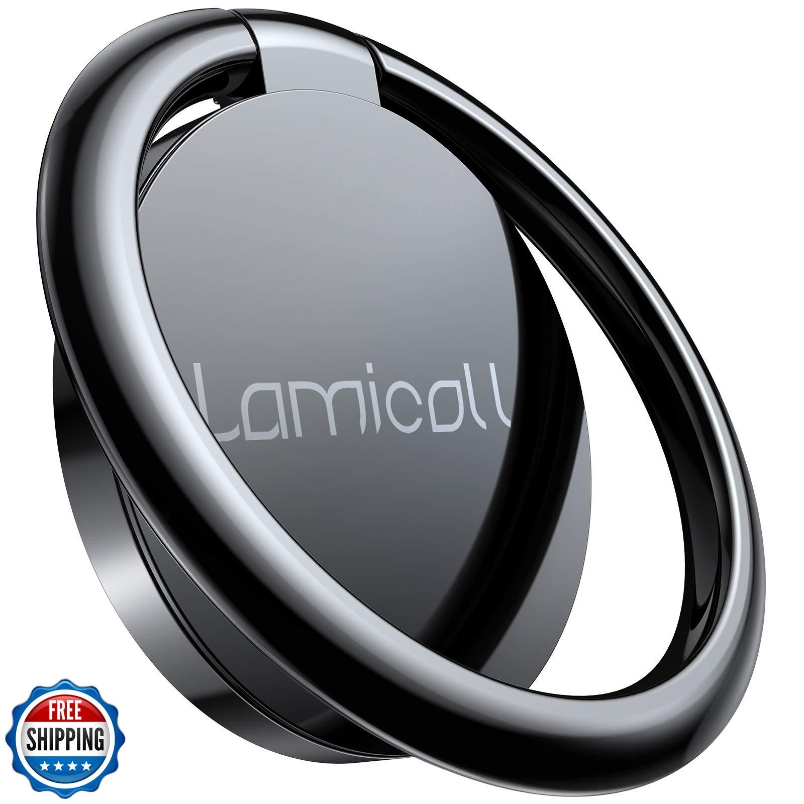 Lamicall Cell Phone Ring Holder Stand – Phone Finger Gip Kickstan