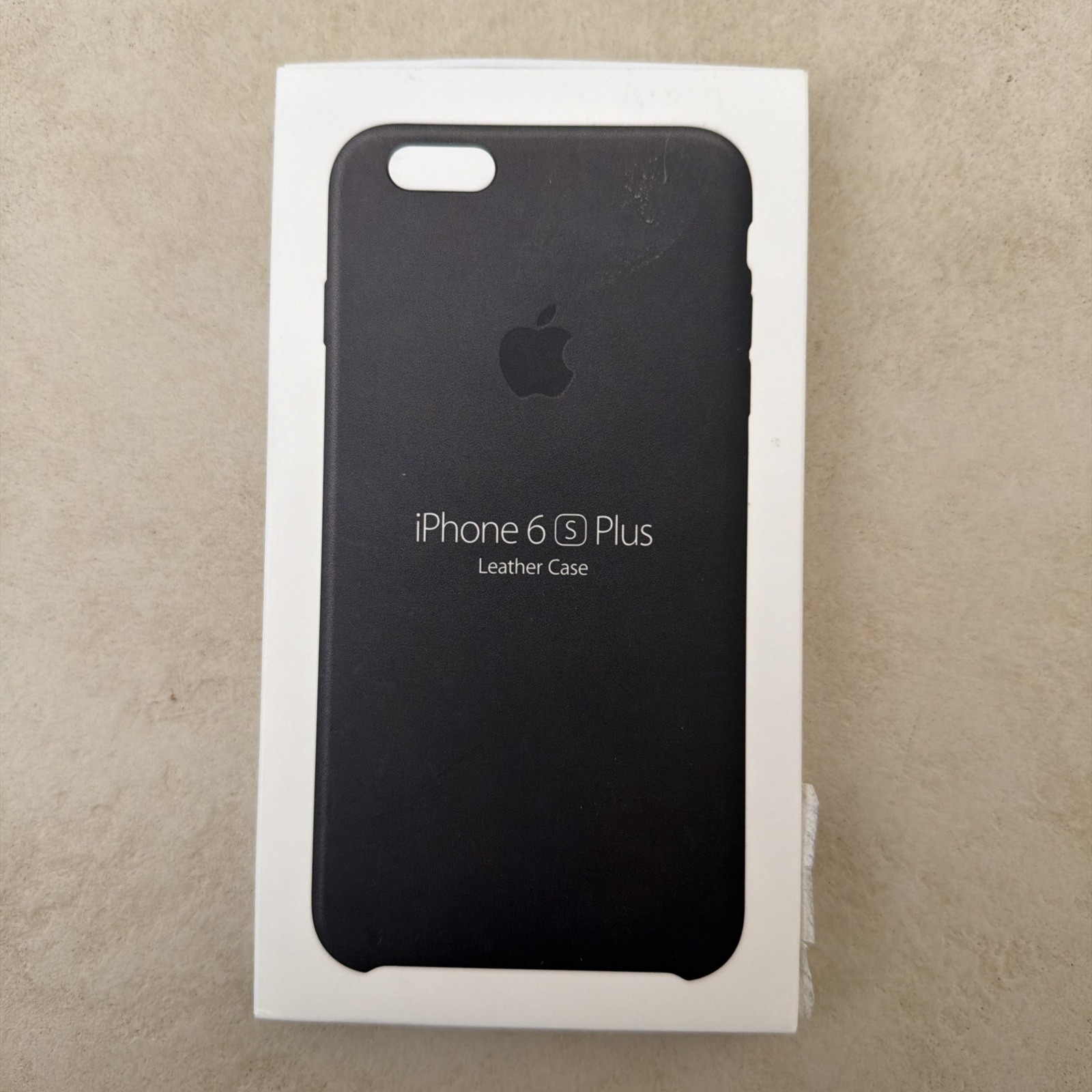 Apple Leather Case for iPhone 6s Plus / 6 PLUS (5.5″) G9541600J Black