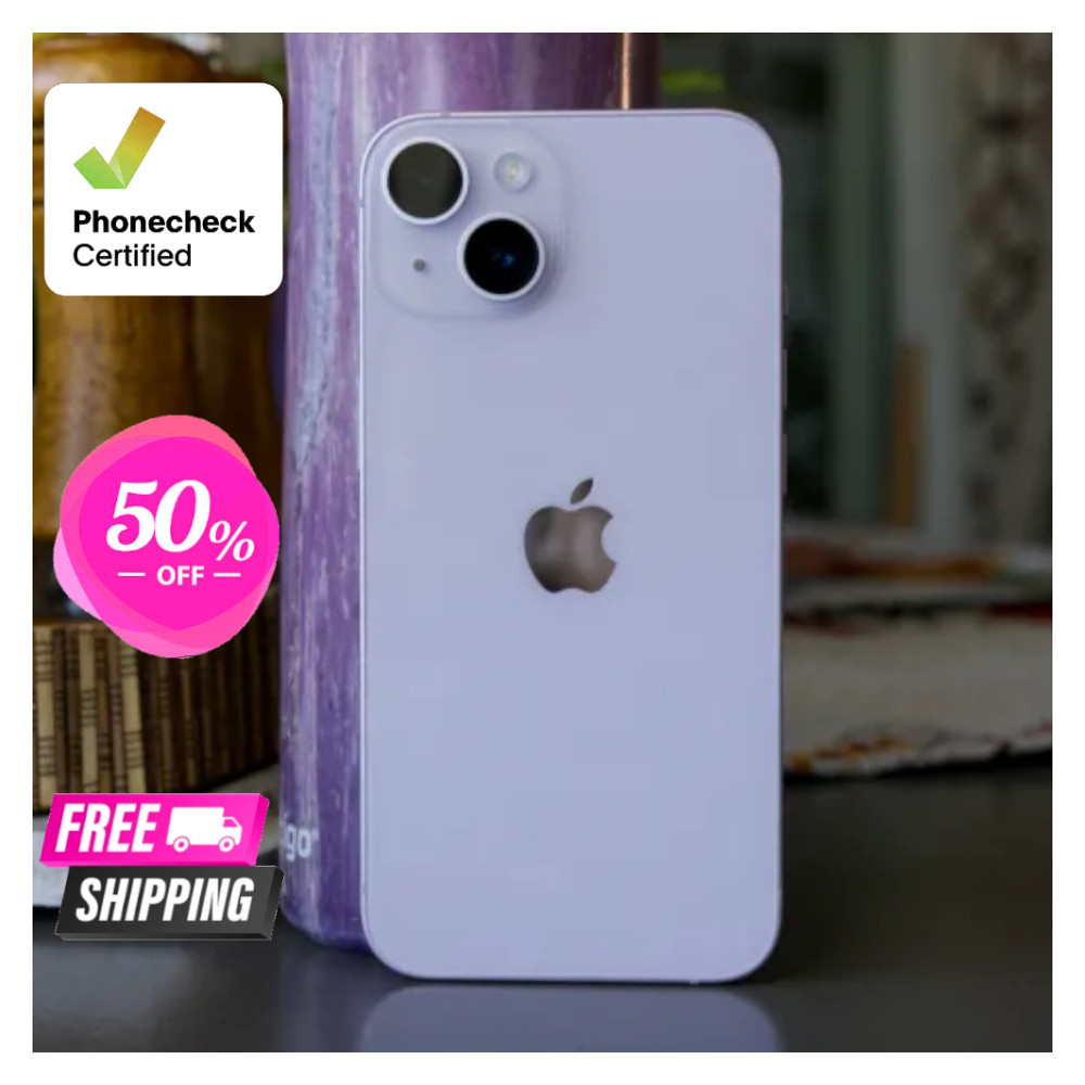 Apple iPhone 14 -Very GOOD- 128GB 512GB Unlocked Verizon AT&T Cricket 5G