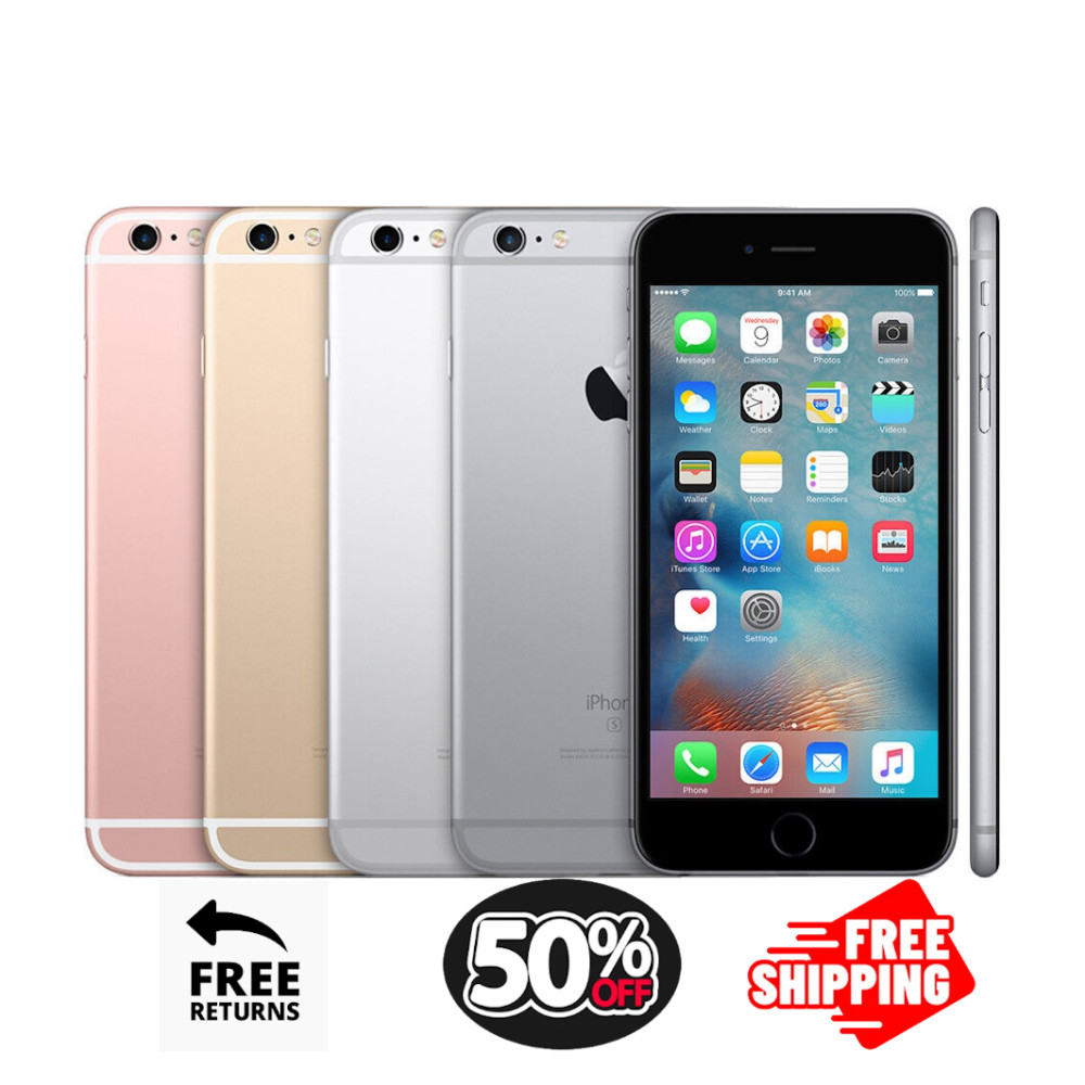 Apple iPhone 6s 16GB/64GB – Silver, Gold, Space Gray – Verizon, AT&T – Free Shi