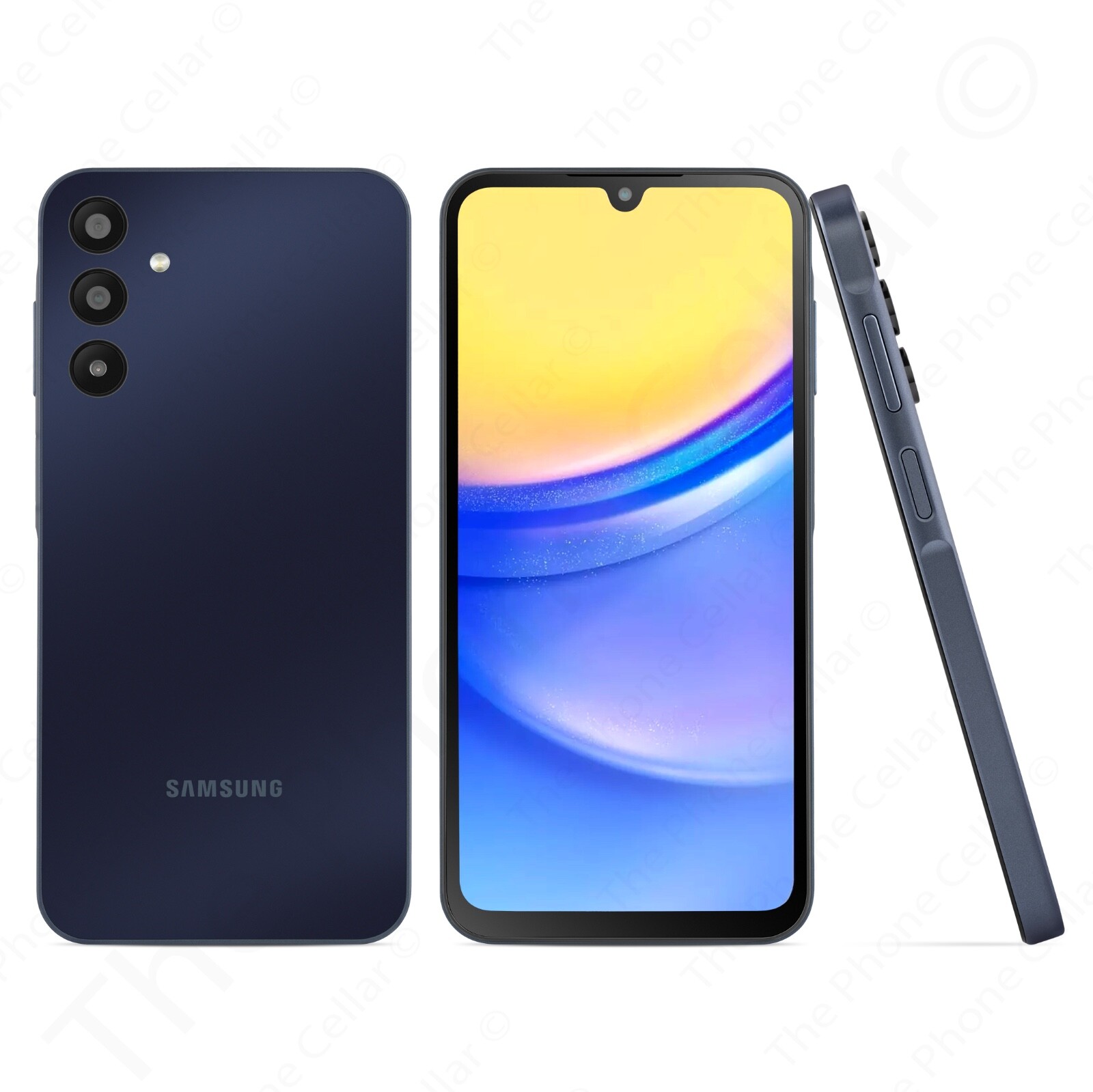 Samsung Galaxy A15 5G SM-A156U 128GB Unlocked 6.5″ 50MP WiFi NFC GPS Barve Black