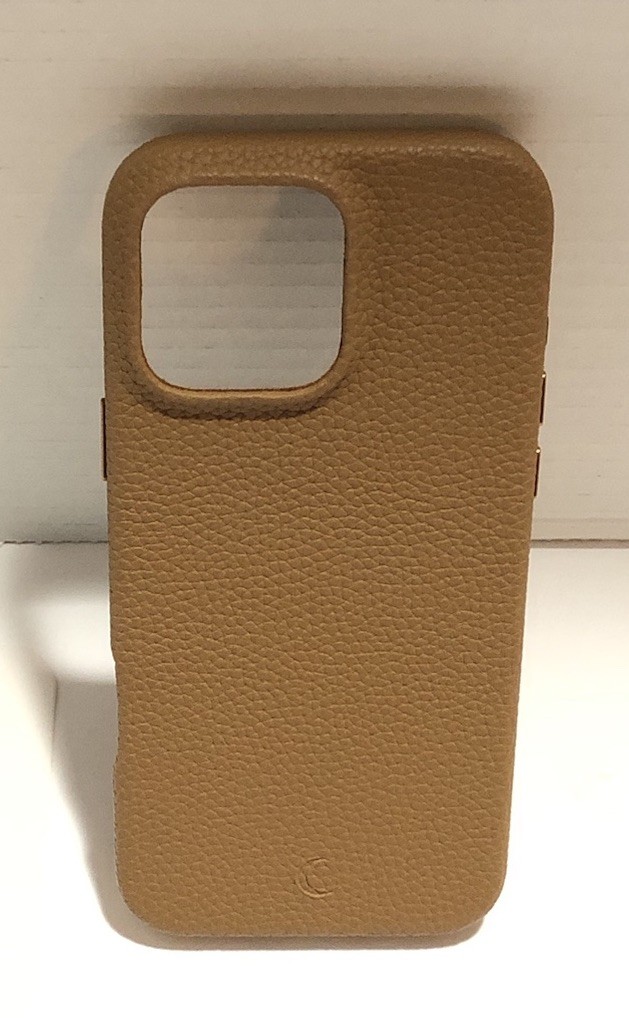 iPhone 16 Pro Max Case MagSafe Lunar Brown Vegan Leather &  Microfiber Lining