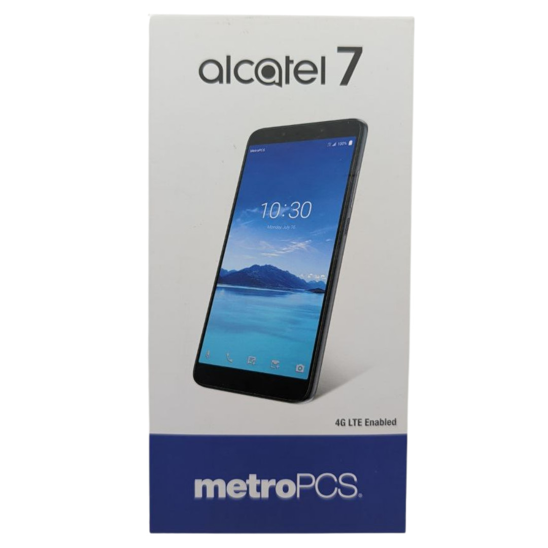 Alcatel 7 6062W 32GB MetroPCS Locked Smartphone 6″ FHD Display 12MP Android 4G