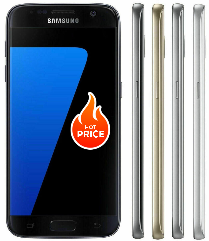 Original Samsung Galaxy S7 G930U 32GB Unlocked 4G LTE GSM SmartPhone Good Colors
