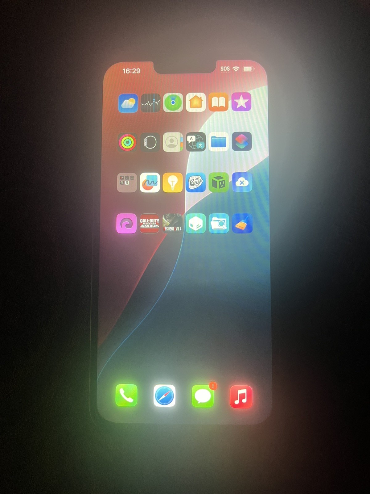 Jailbroken  iPhone 13 Pro Max 128GB (Unlocked) RARE 16.6 (New Screen) 100%🔋