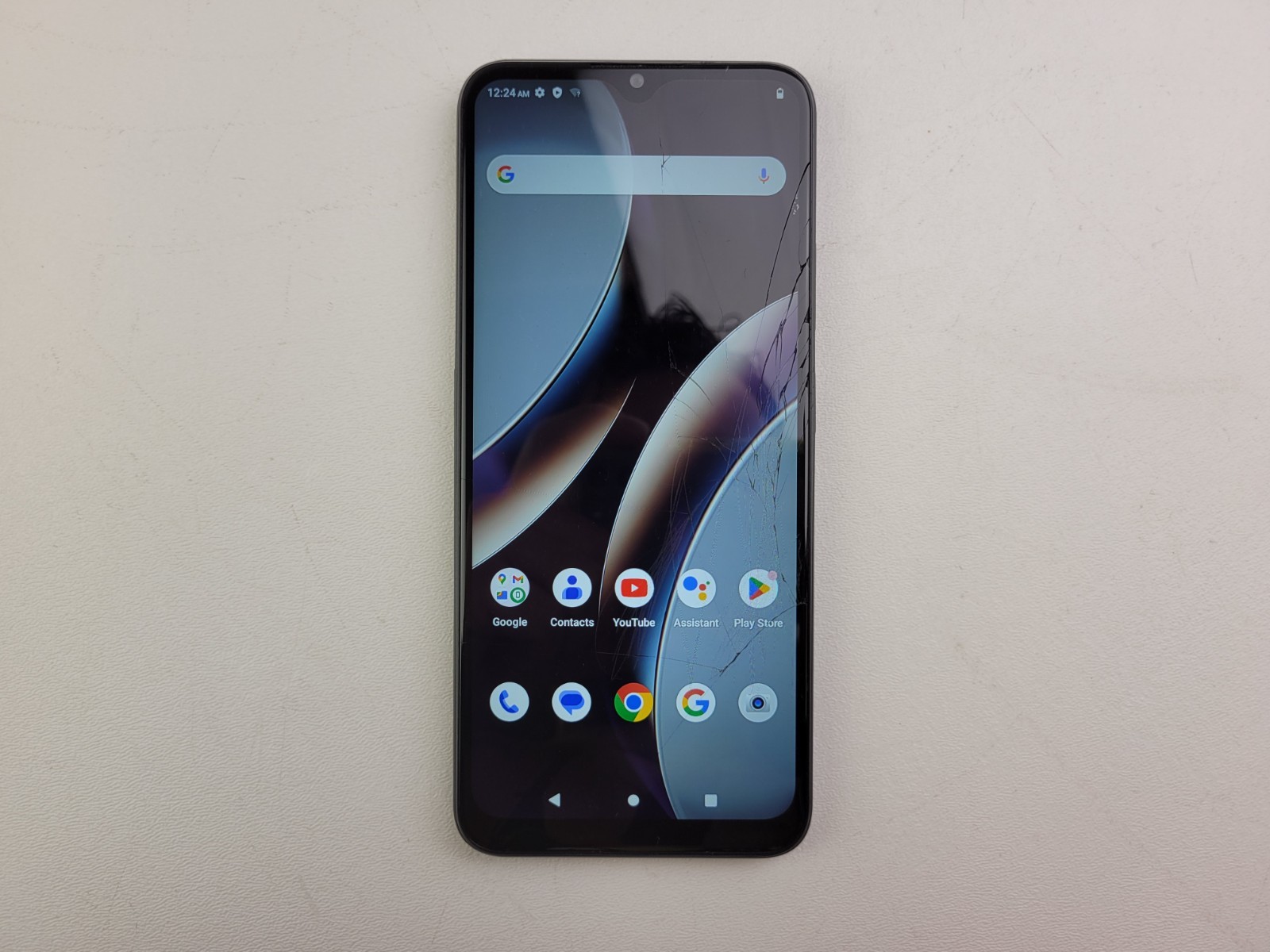 BLU G63 (G0870) 128GB (GSM Unlocked) Dual SIM Smartphone – CRACKED – H5261