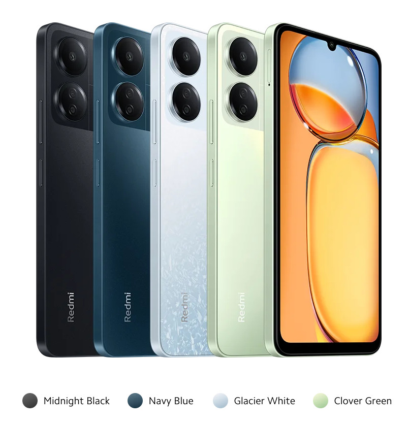 Xiaomi Redmi 13C 4G LTE Midnight Black – 6GB RAM – 128GB ROM – Unlocked – NEW