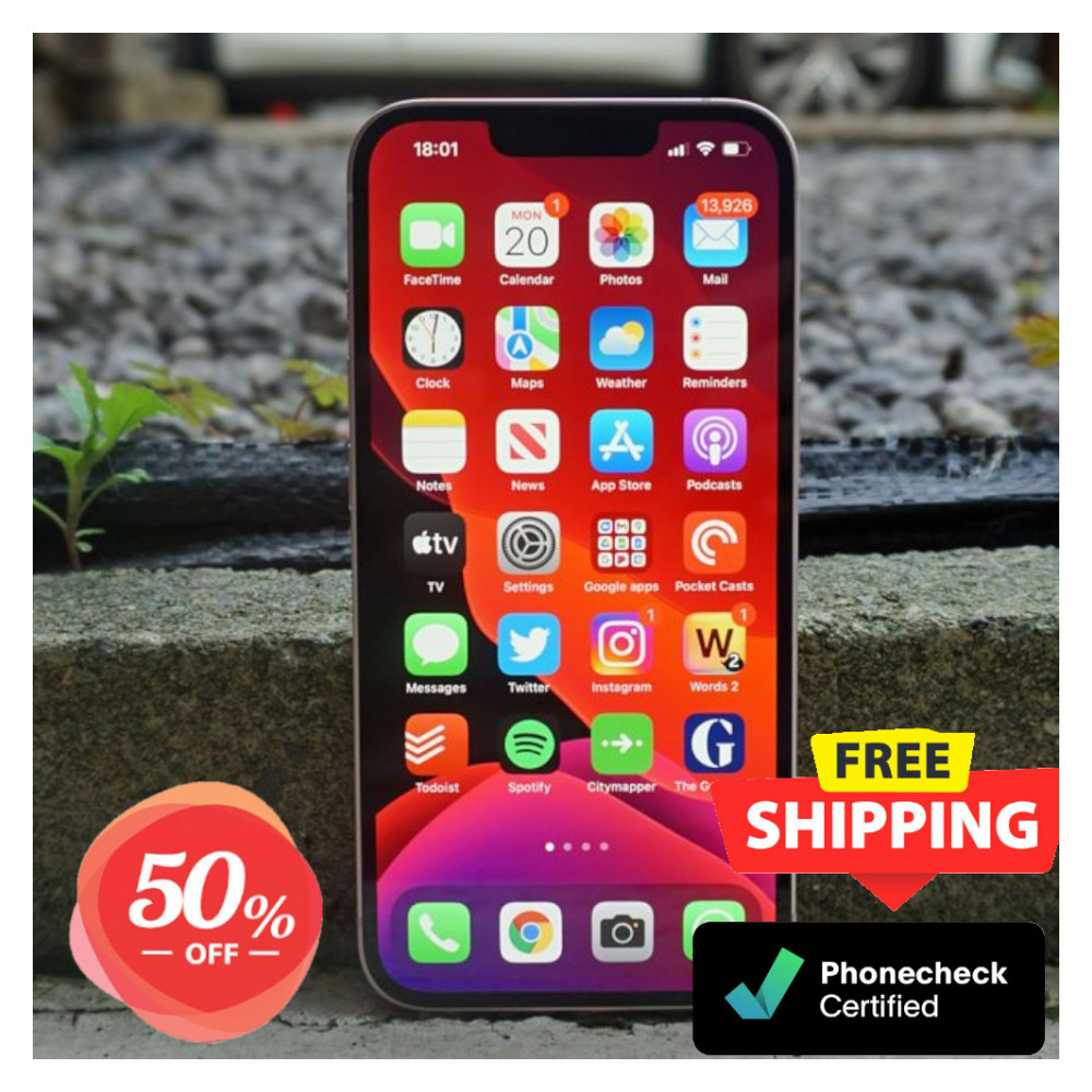 Apple iPhone 13 iOS 5G 128GB 256GB Unlocked Clean ESN AT&T T-Mobile LTE