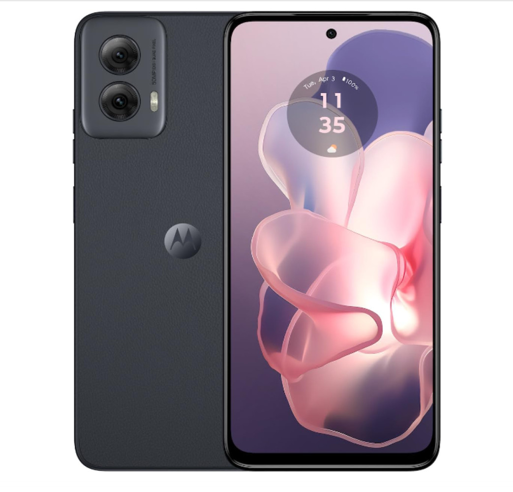 Motorola PB000008US Moto G Power 2024 5G 128GB Smartphone (Unlocked) – Midnight