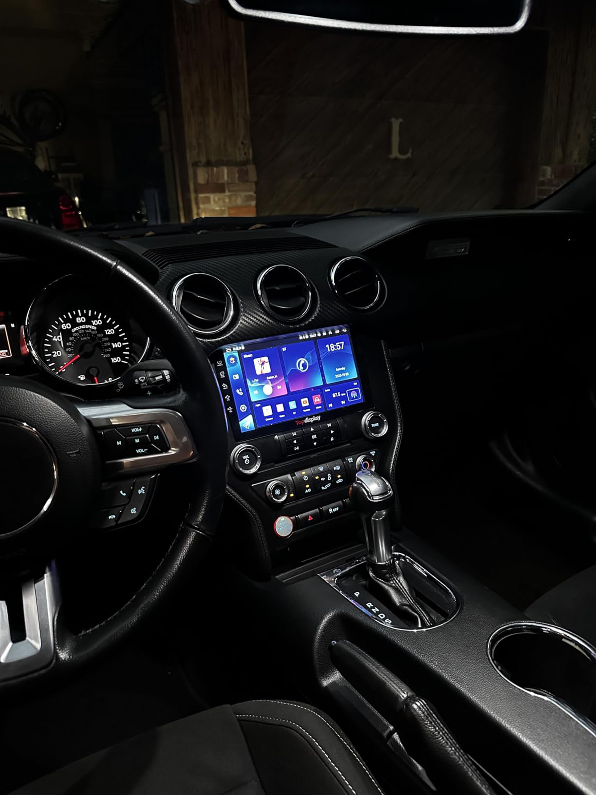 For 2015-2021 Ford Mustang Android Navi Stereo Car Radio 2015-2021