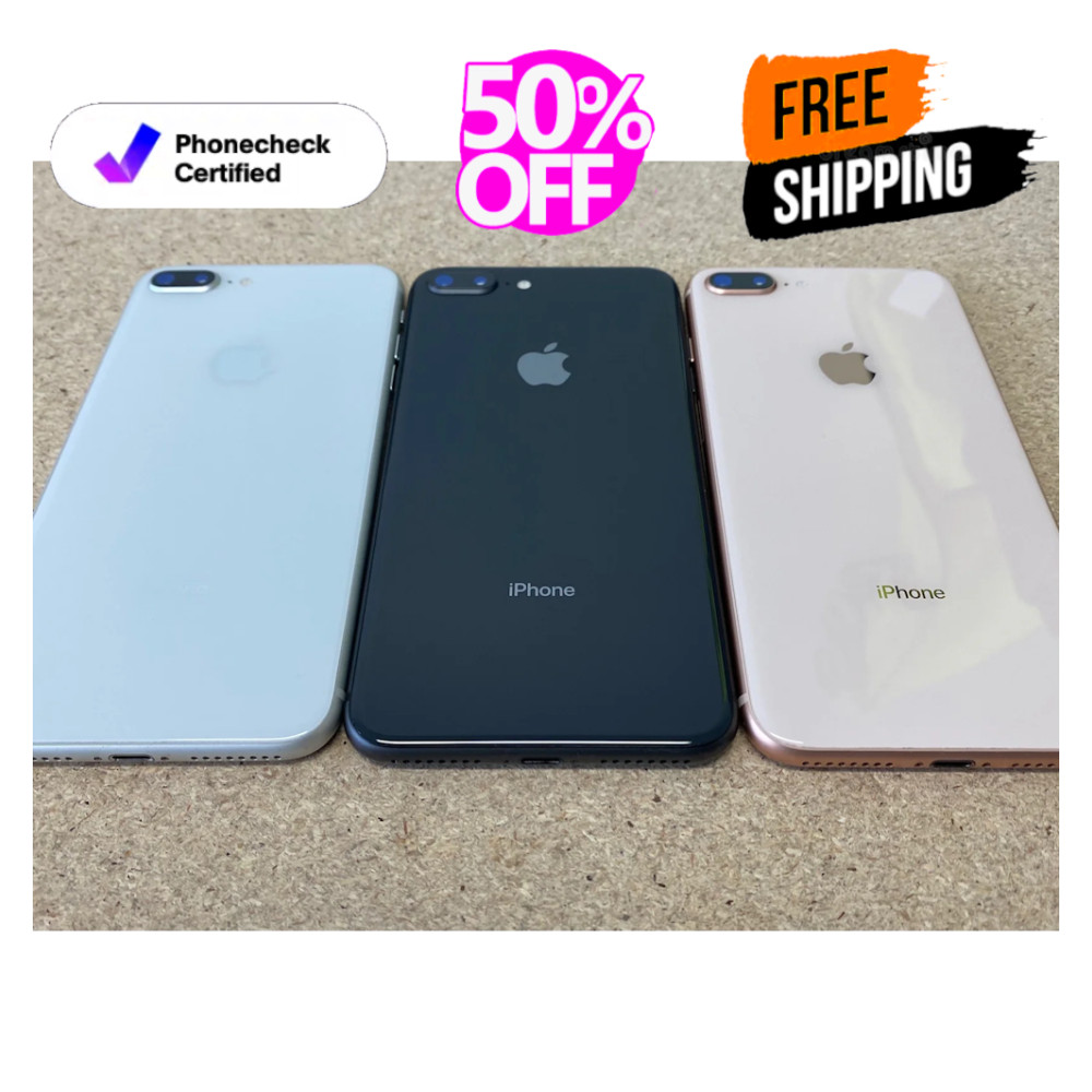 Apple iPhone 8 Plus 64GB GSM Unlocked Verizon Att TMobile Good Condition CDMA