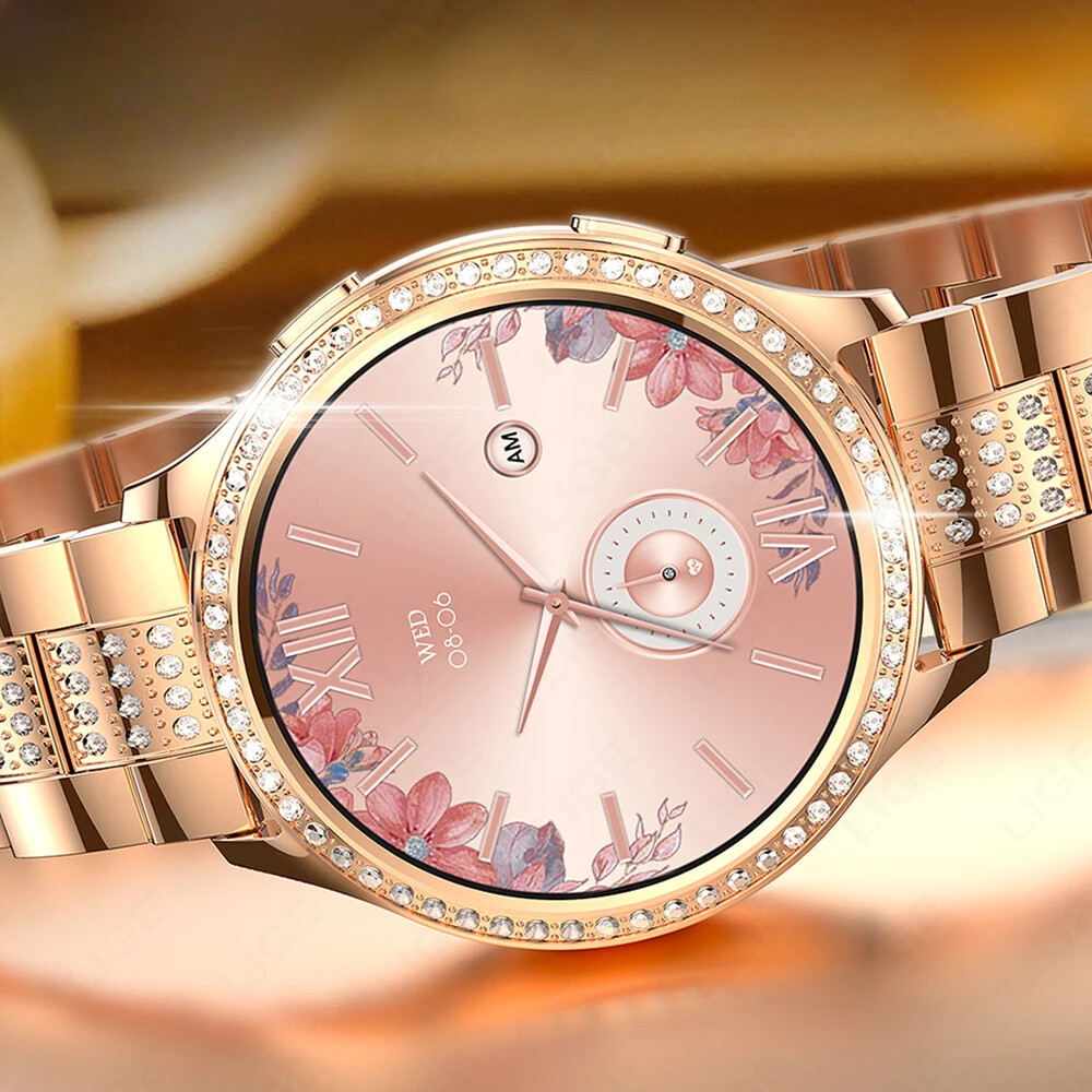 Fashion Bluetooth Call Smart Watch Women Sports Bracelet Waterproof Smartwatch