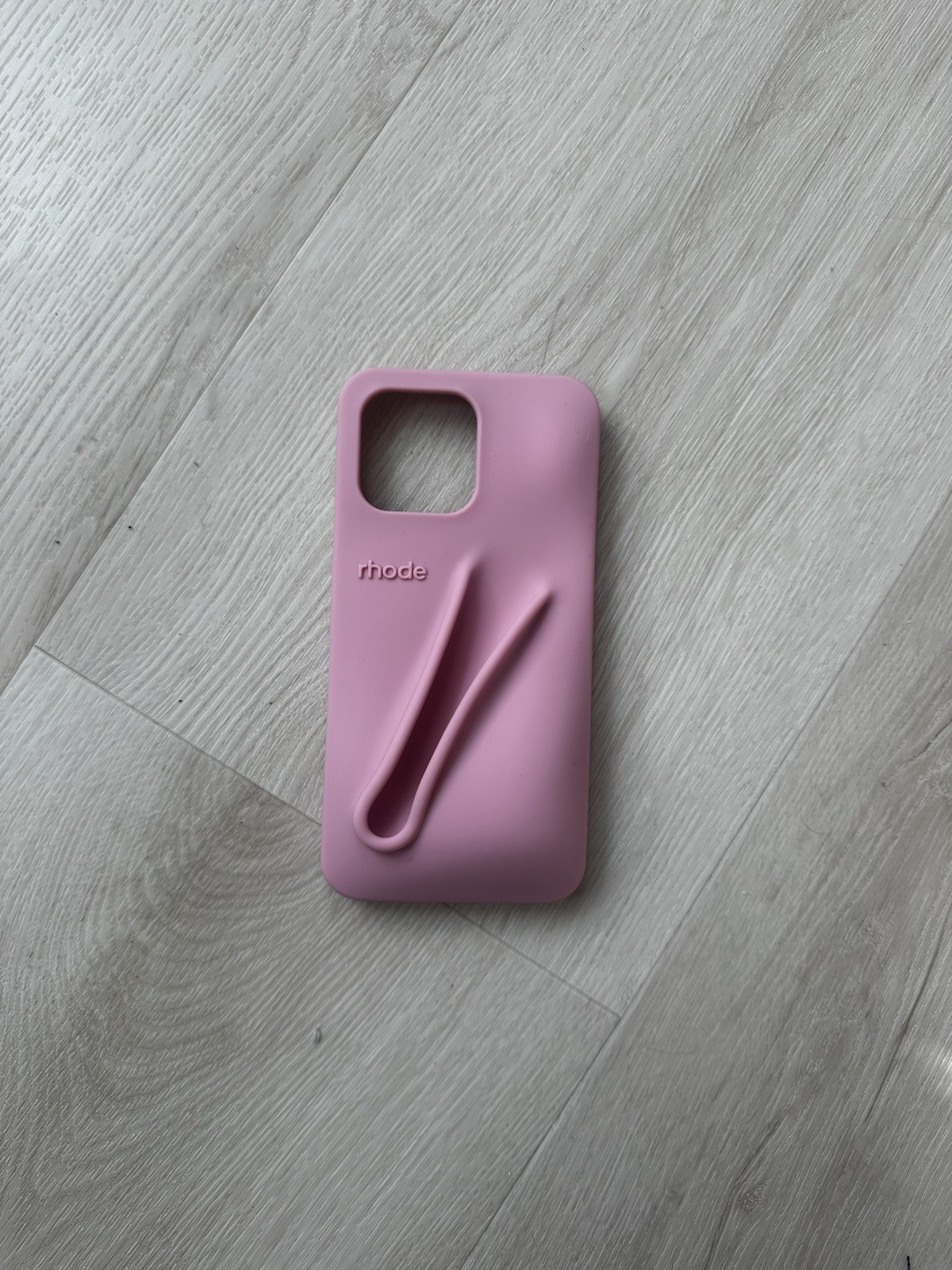 Rhode Apple Phone Case Pink Ribbon Size 14 Plus Limited Edition Color*CASE ONLY*