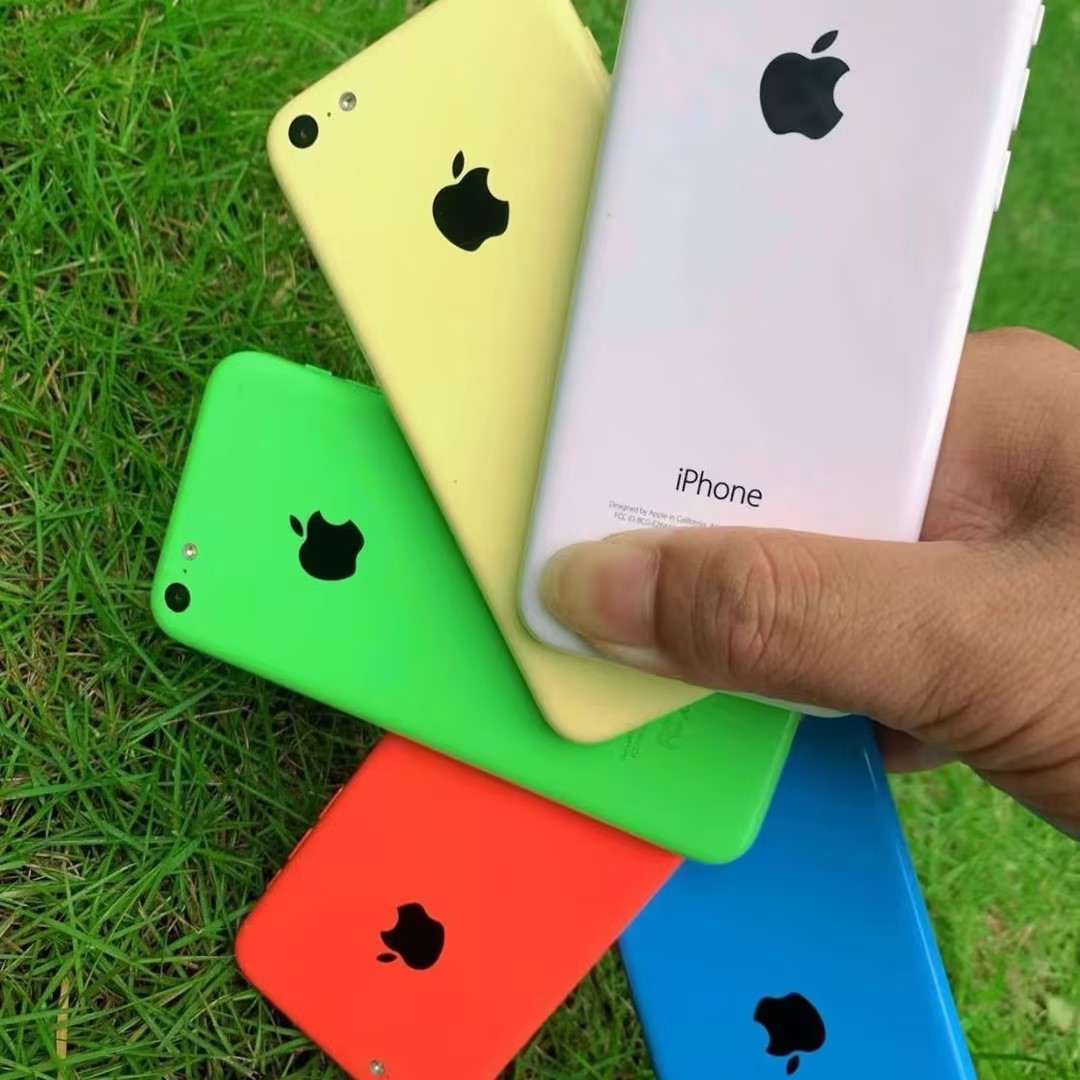 Apple iPhone 5C UNlocked 8/16/32GB BLUE/GREEN/PINK/WHITE/ YELLOW – New Battery