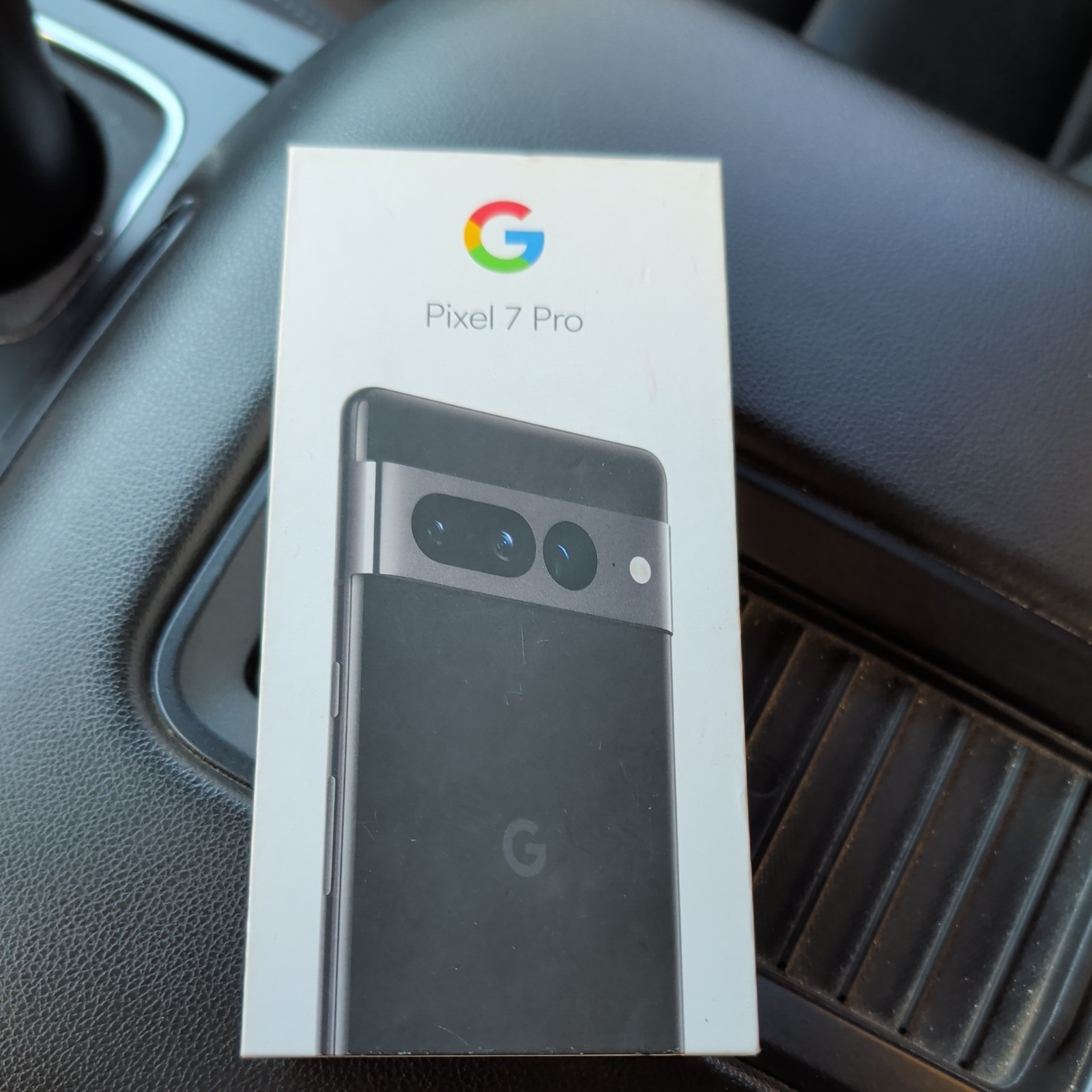 Pixel 7 Pro Obsidian Box Only